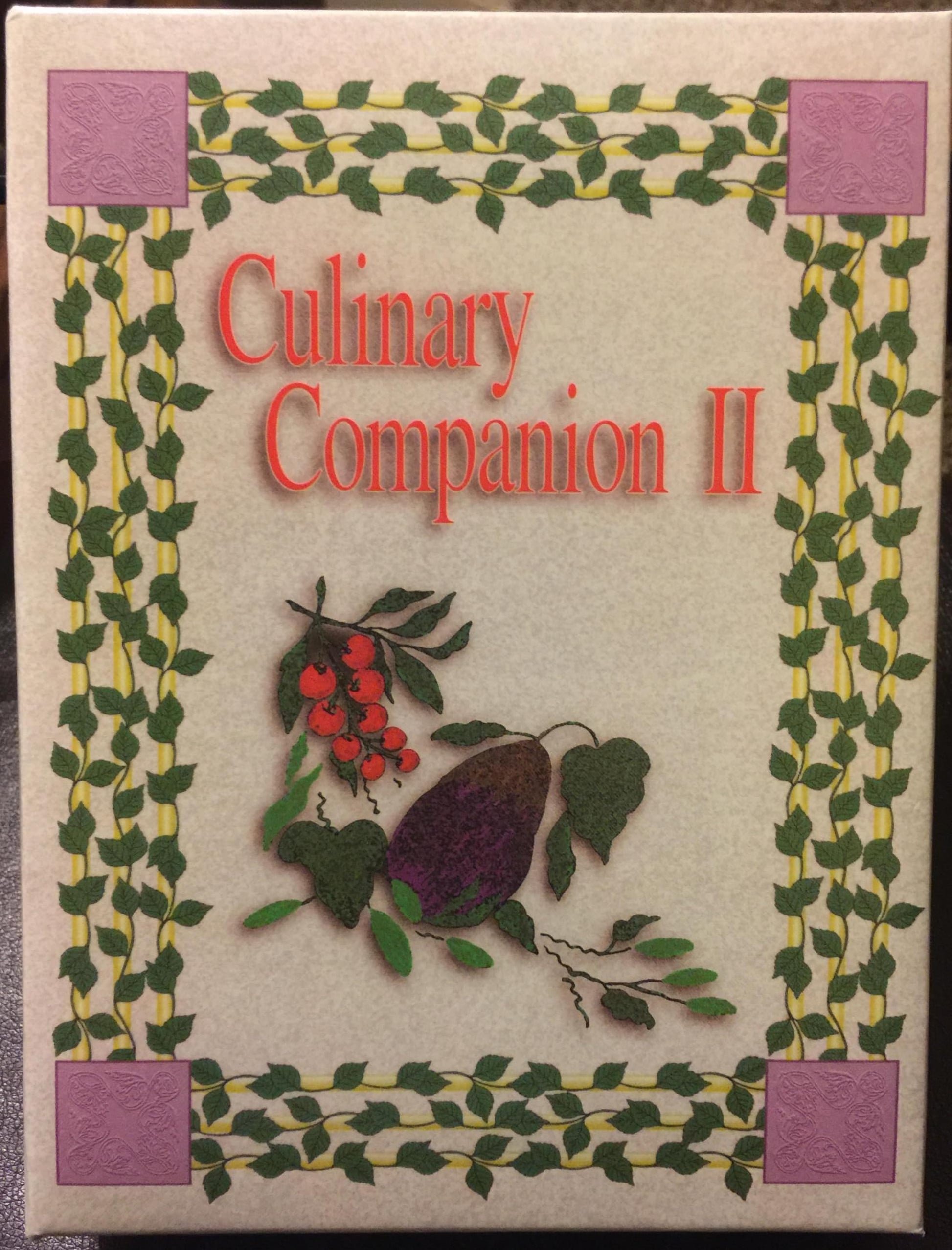 Culinary Companion II used book depot