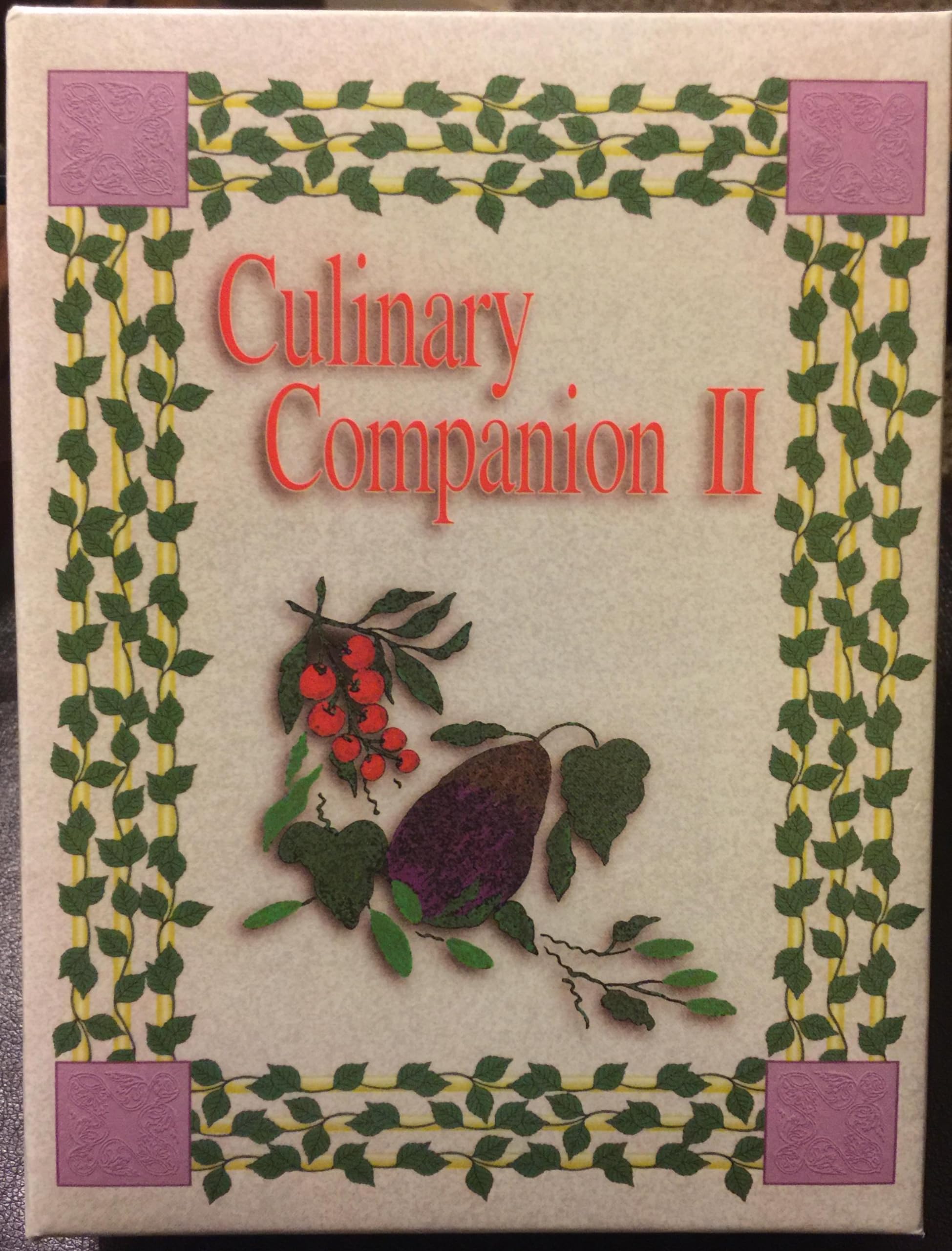 Culinary Companion II used book depot