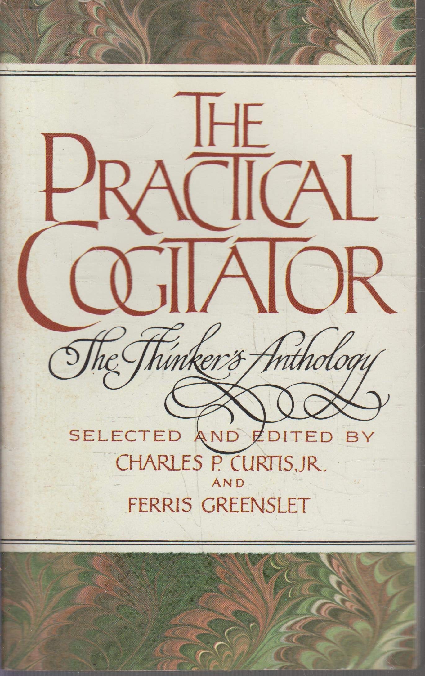 The Practical Cogitator or The Thinker's Anthology used book depot