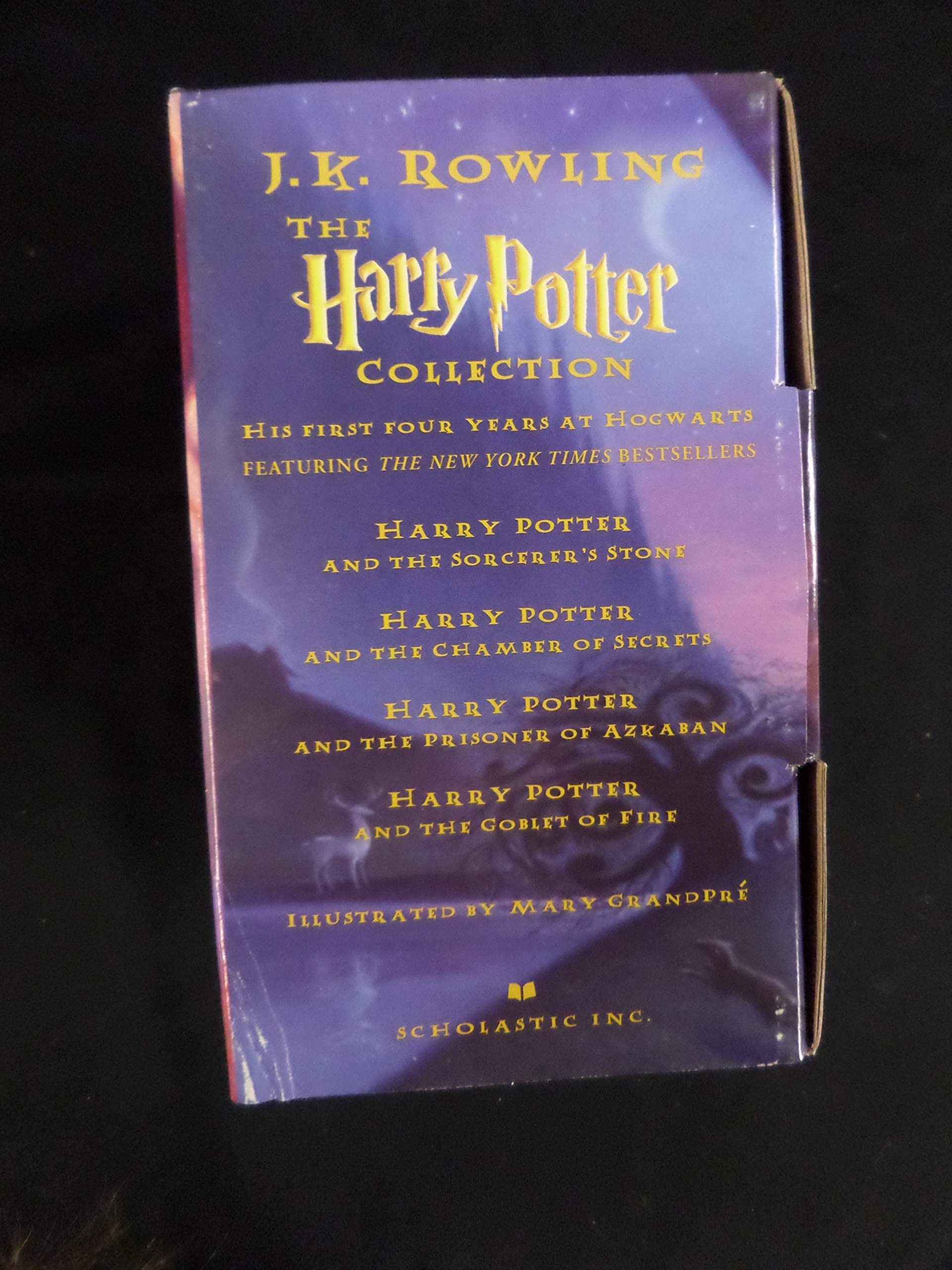 Harry Potter Boxset 1-4 used book depot