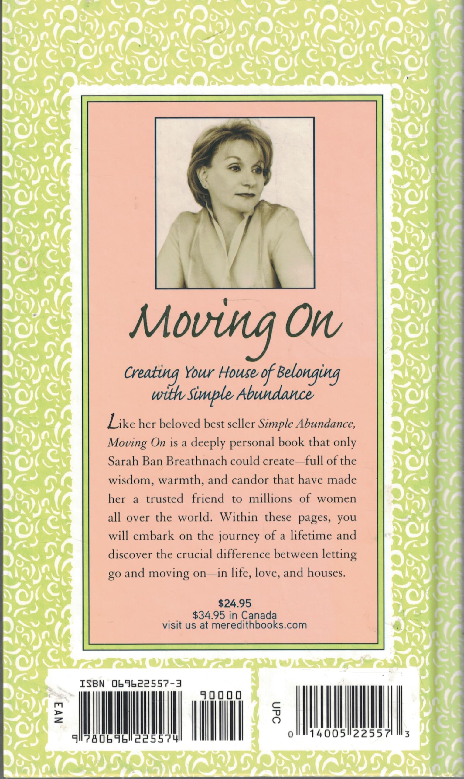Moving on: Creating Your House of Belonging With Simple Abundance used book depot