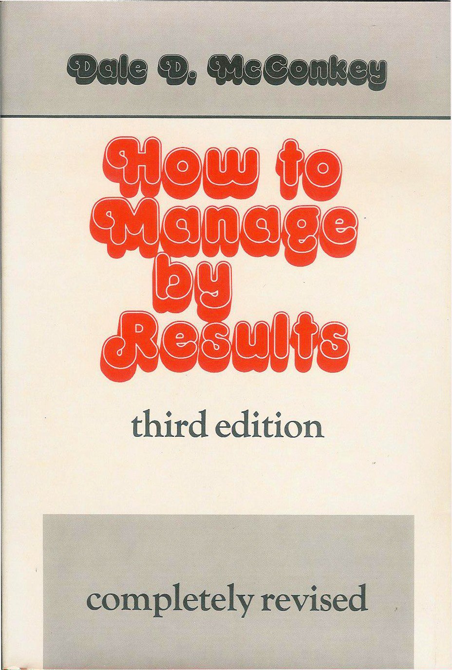 How to manage by results used book depot