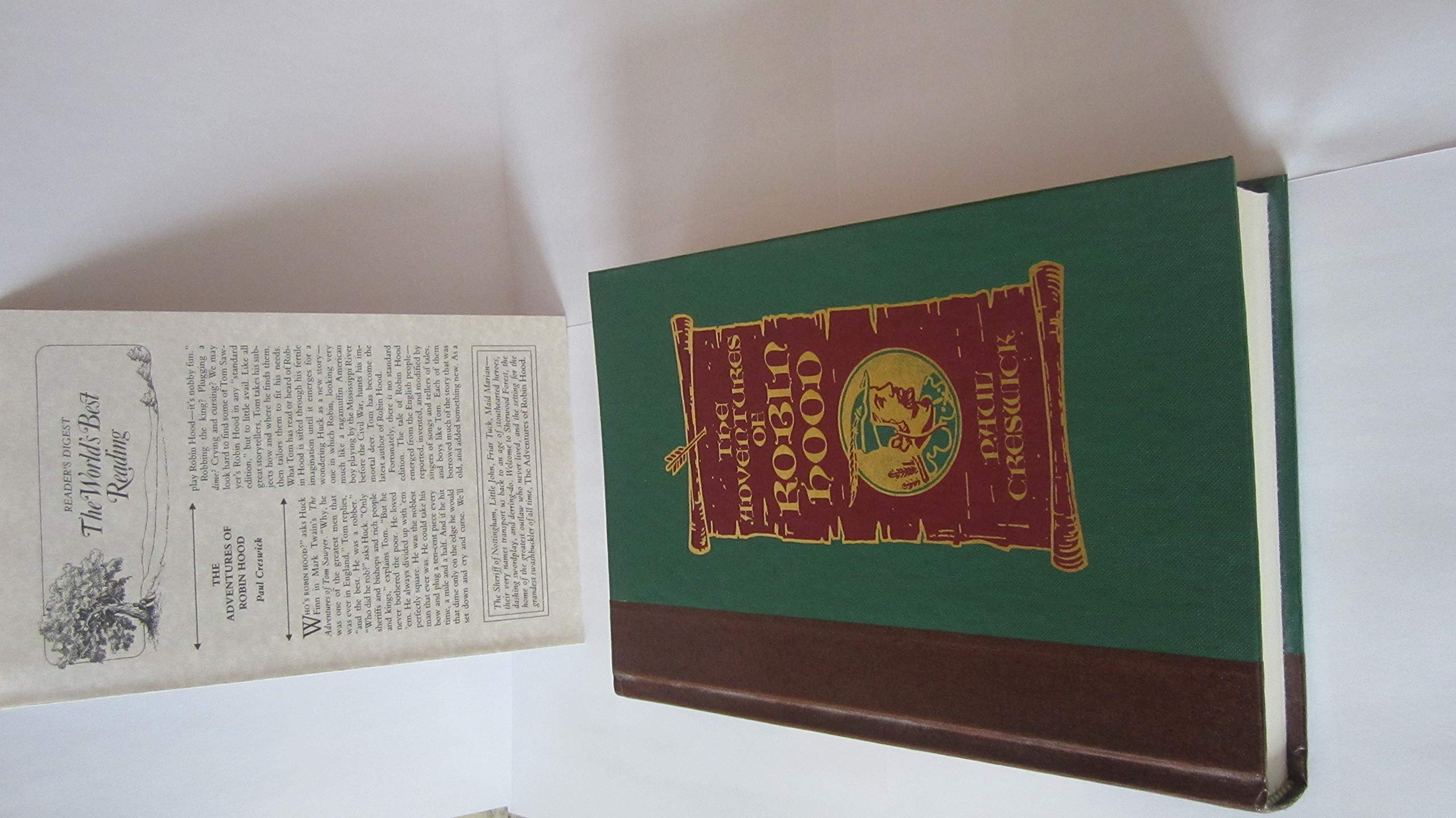 The Adventures of Robin Hood: An English Legend (The World's Best Reading) used book depot