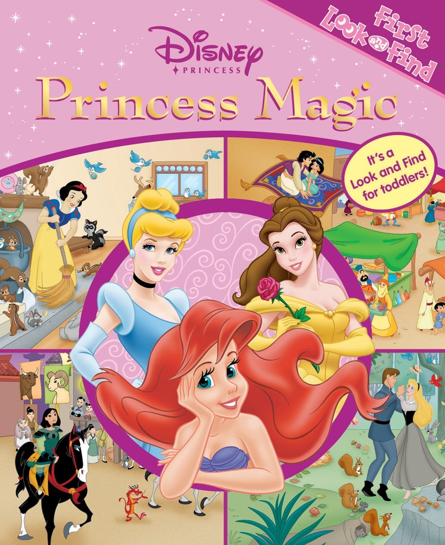 Disney Princess, Princess Magic (First Look and Find) used book depot