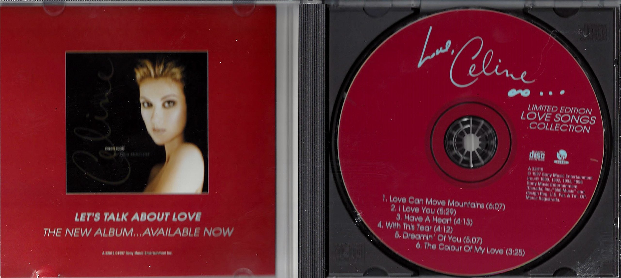 Love, Celine: Limited Edition Love Songs Collection used book depot