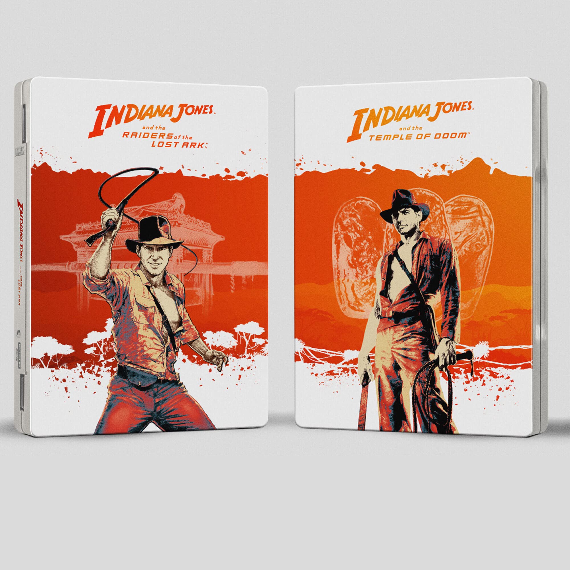 Indiana Jones 4-Movie Collection Limited Edition Steelbook [4K UHD + Digital Copy] used book depot