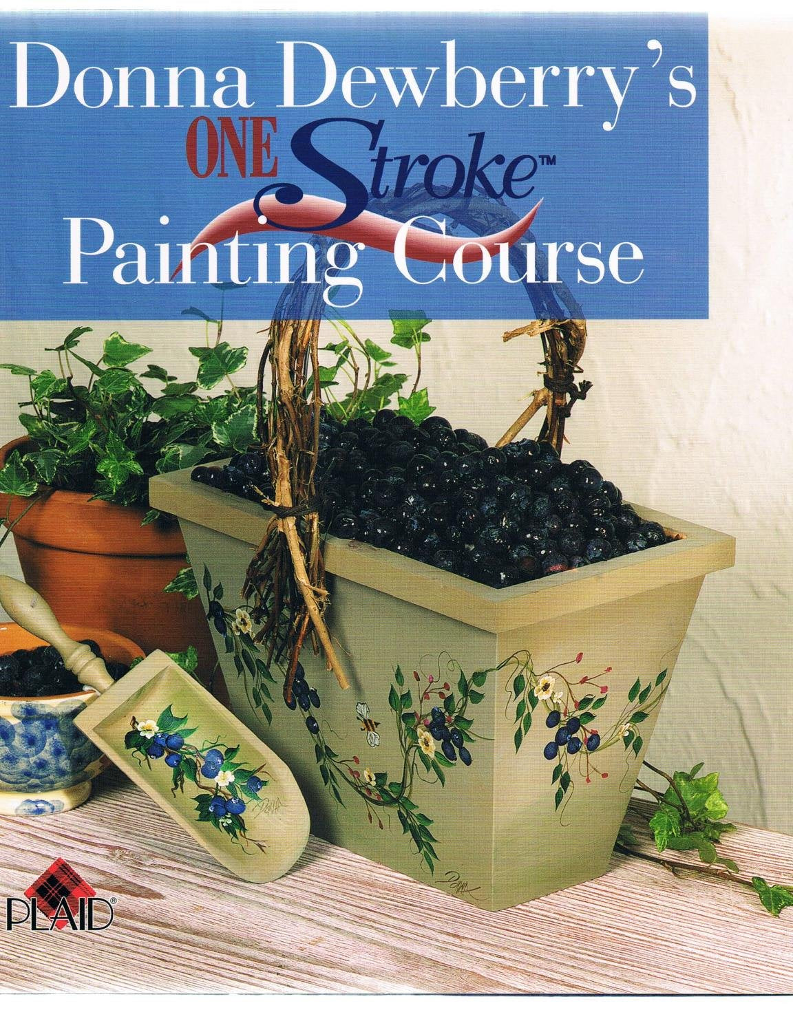 Donna Dewberry's One Stroke Painting Course used book depot