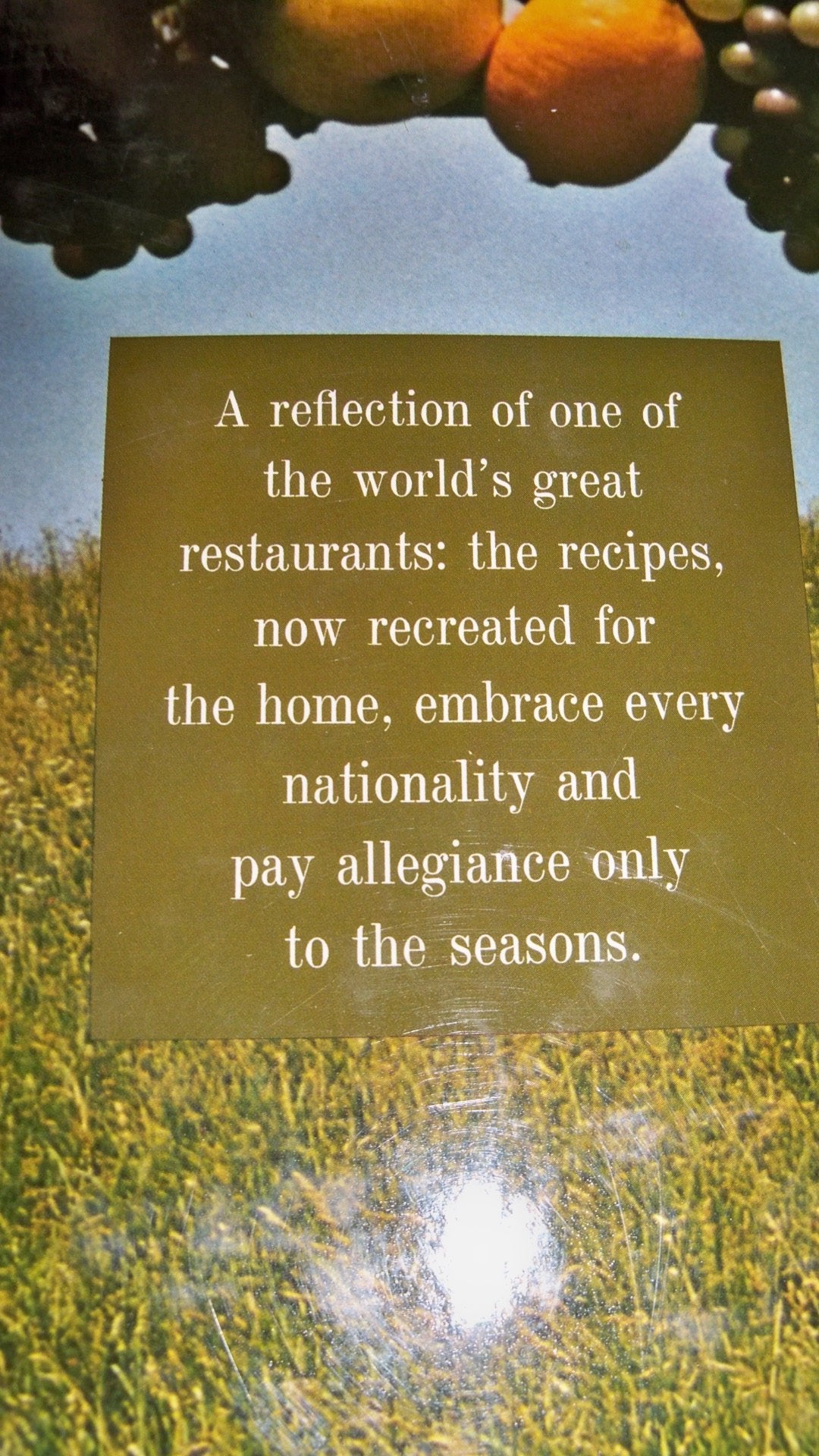 The Four Seasons cookbook