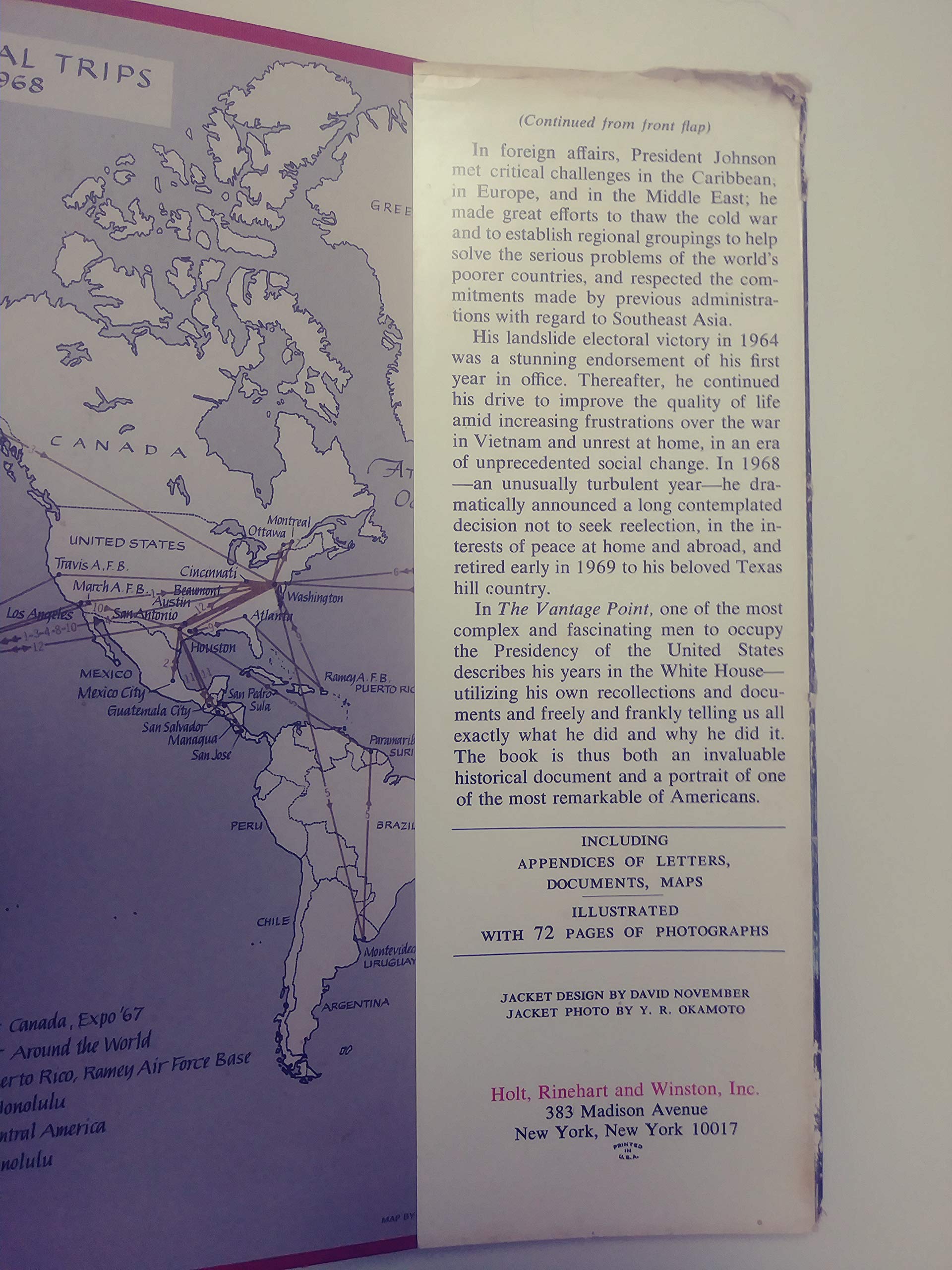 Vantage Point, The Perspectives On The Presidency 1963-1969 used book depot