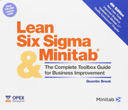 Lean Six Sigma and Minitab: The Complete Toolbox Guide for Business Improvement used book depot