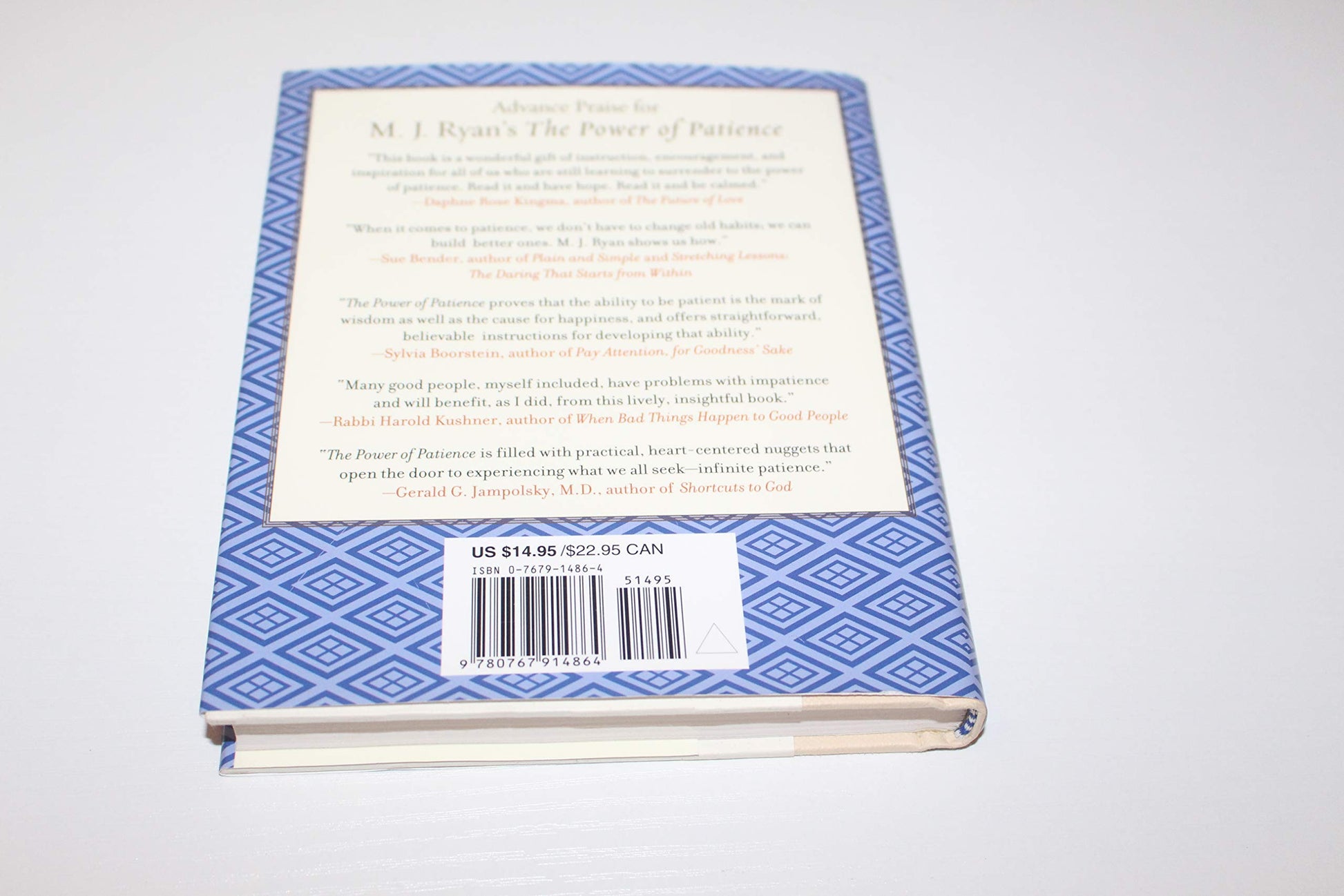 The Power of Patience: How to Slow the Rush and Enjoy More Happiness, Success, and Peace of Mind Every Day used book depot