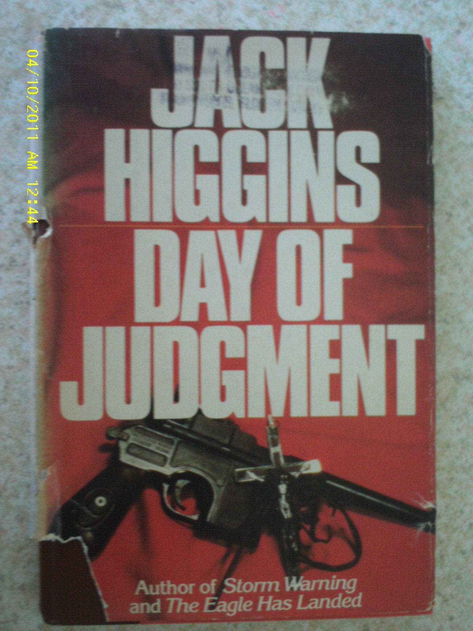 Jack Higgins Day of Judgement used book depot