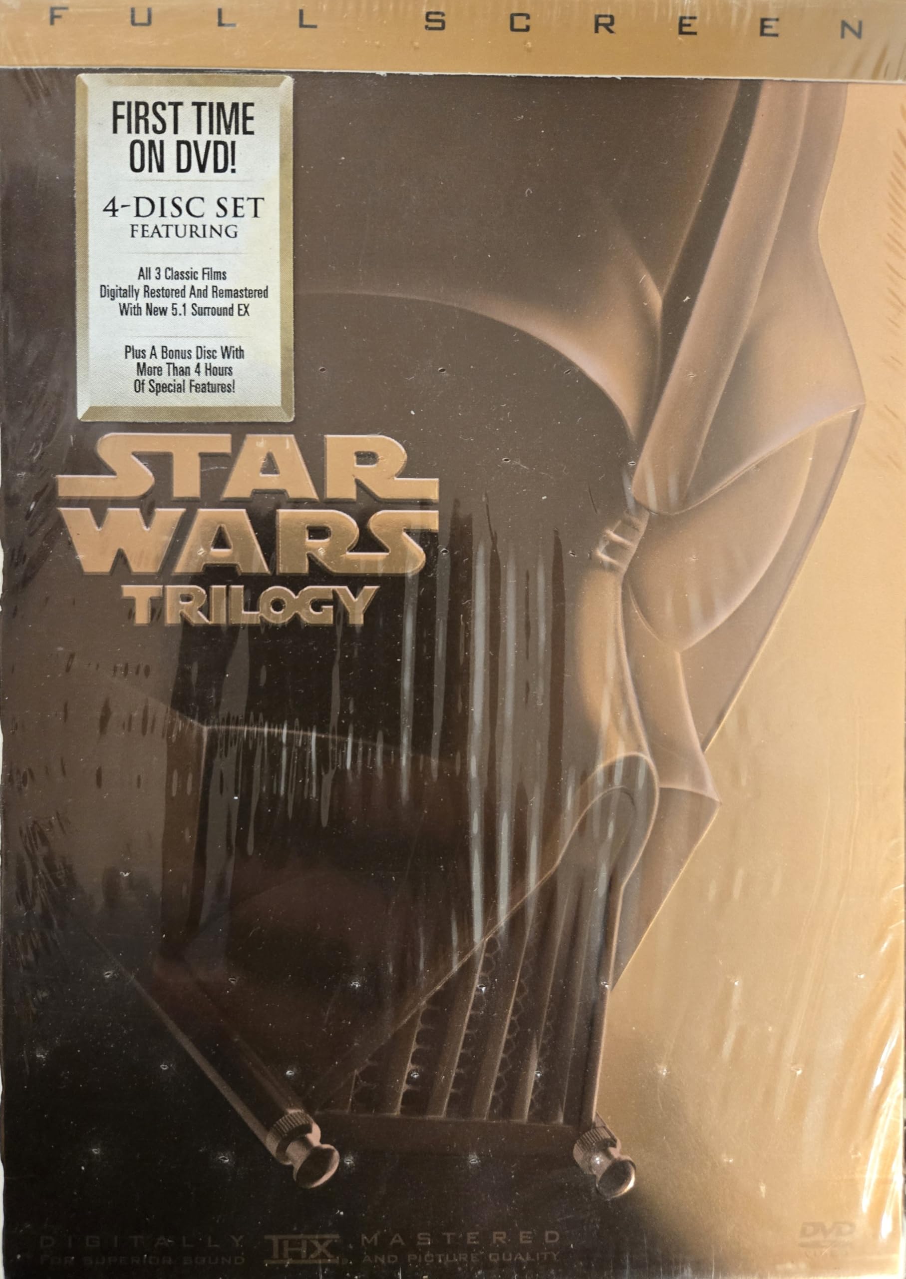 Star Wars Trilogy (A New Hope / The Empire Strikes Back / Return of the Jedi) (Full Screen Edition with Bonus Disc) [DVD] used book depot