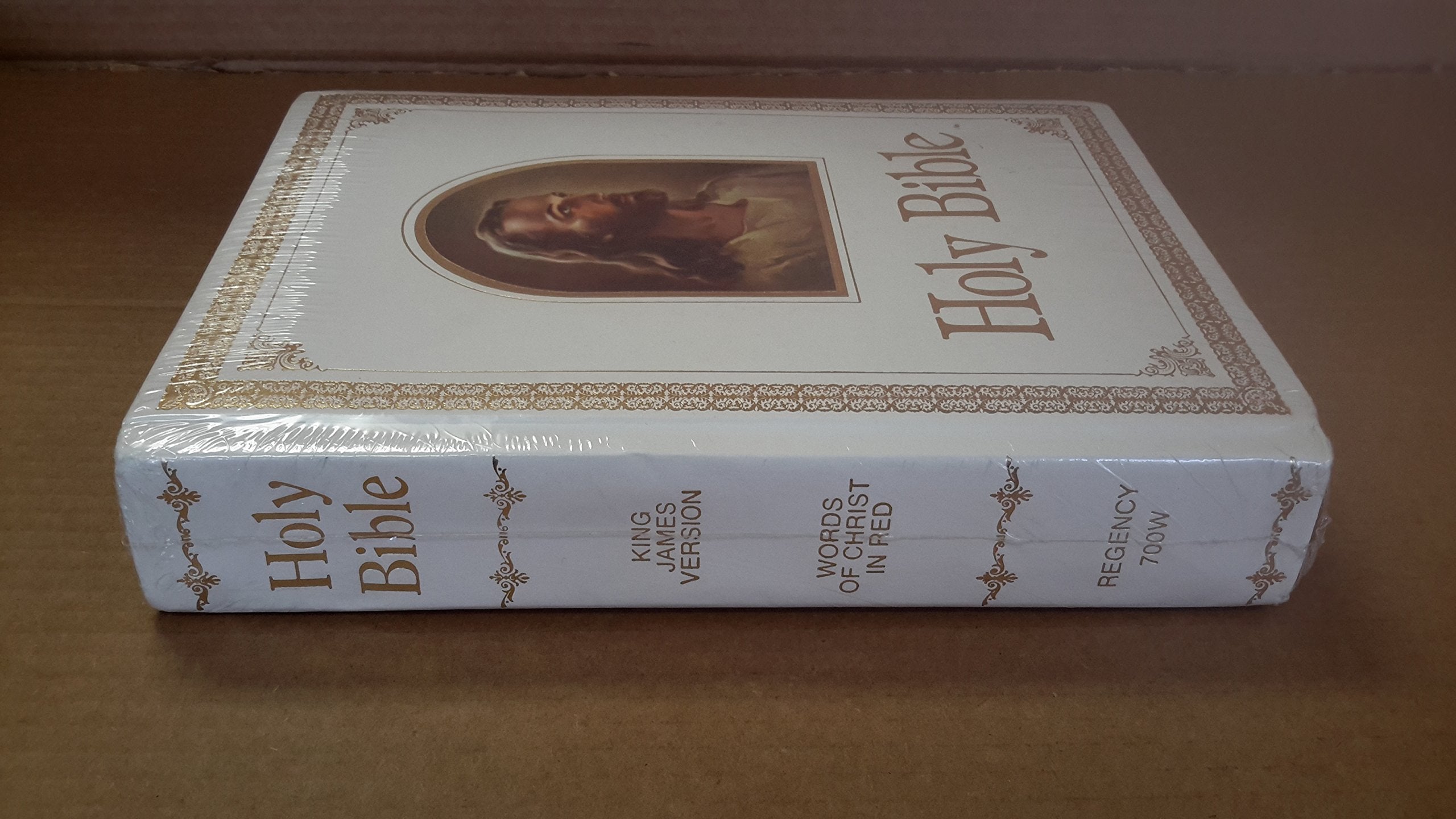 Holy Bible , King James Version, Red Letter Edition , Regency