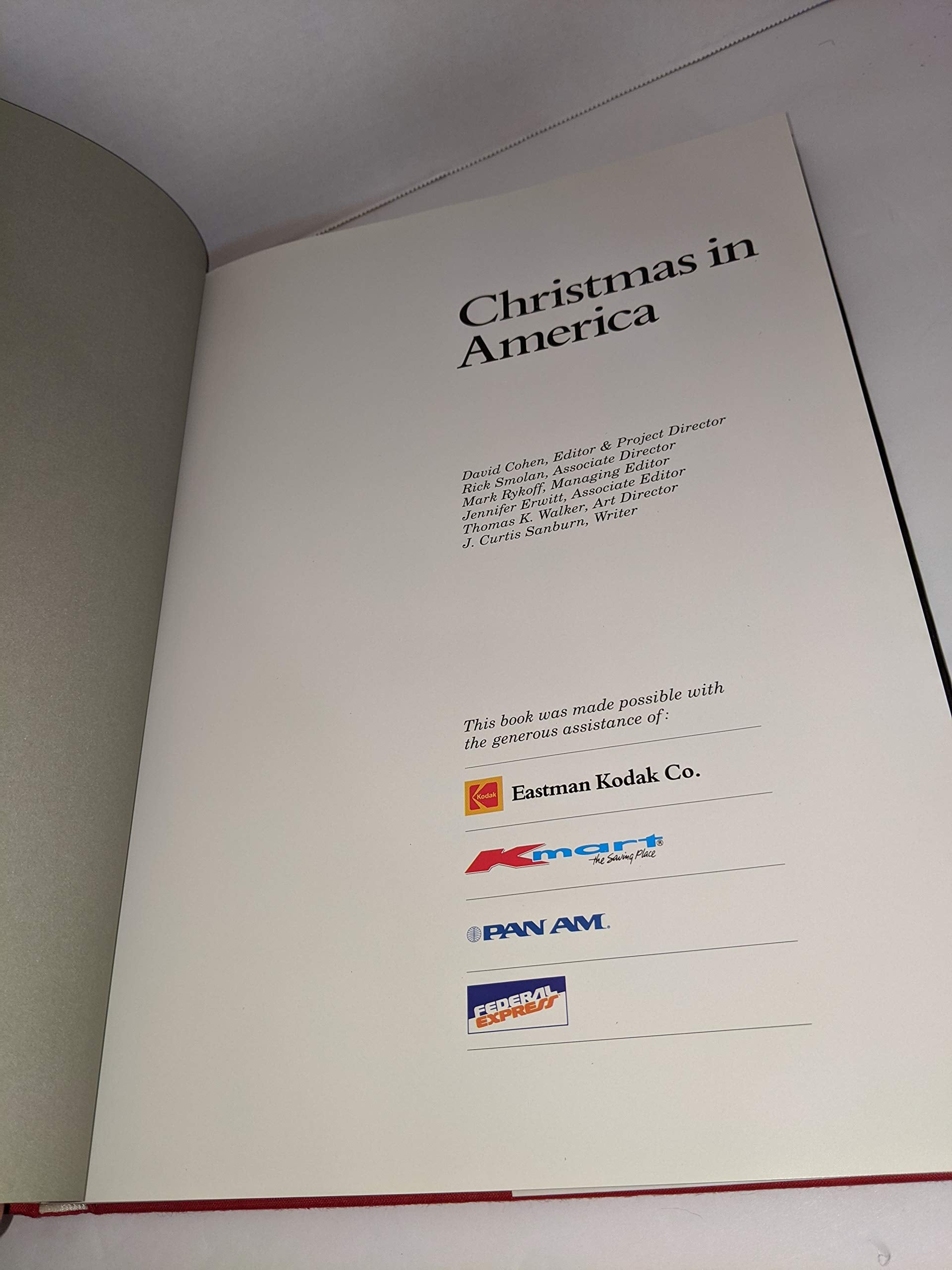 Christmas in America used book depot