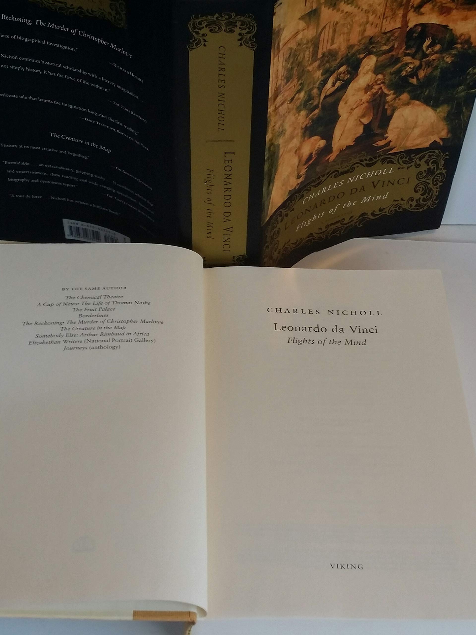 Leonardo da Vinci: Flights of the Mind: A Biography used book depot