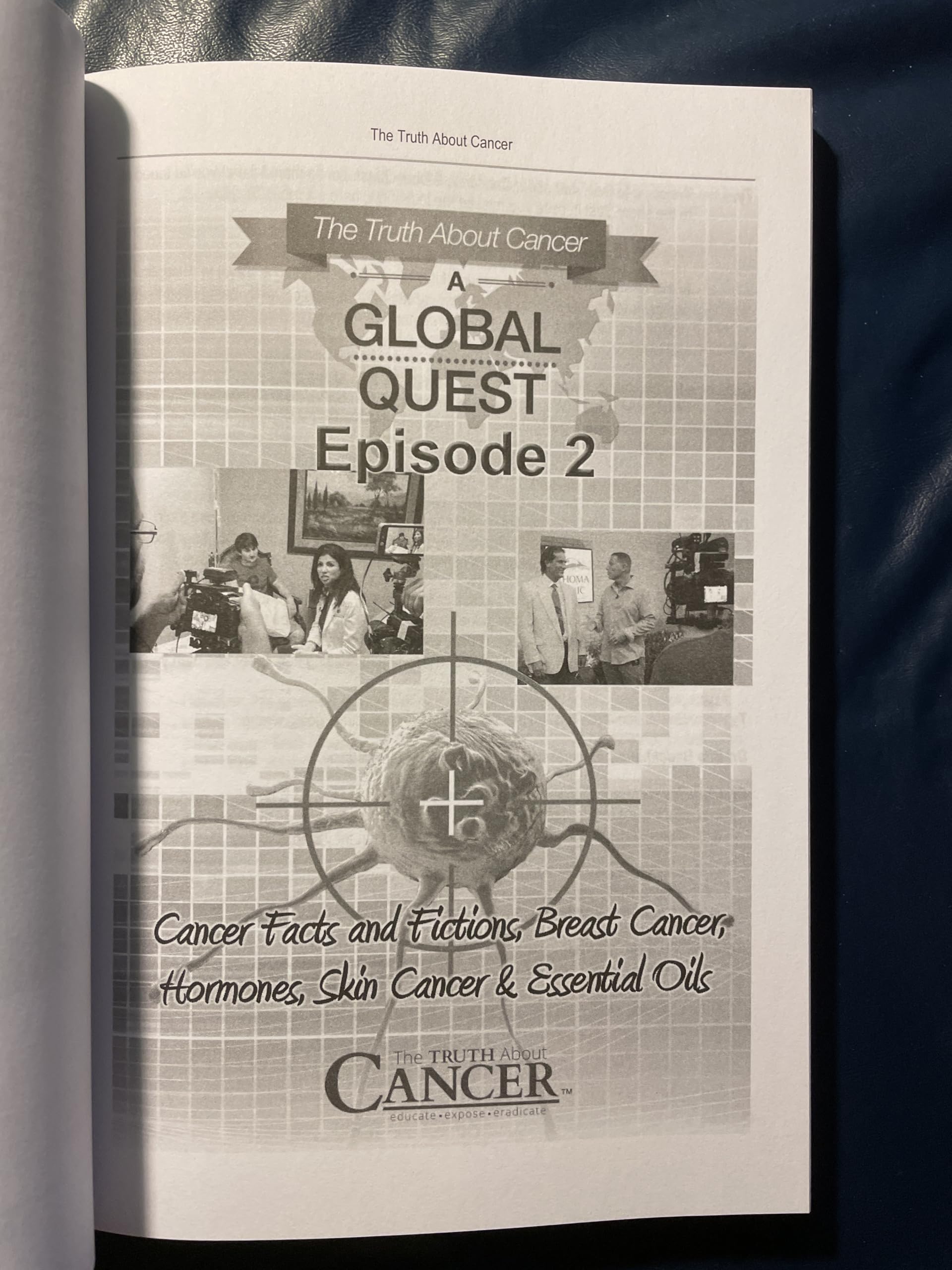 The Truth About Cancer A Global Quest 9 Episodes Complete Transcripts used book depot