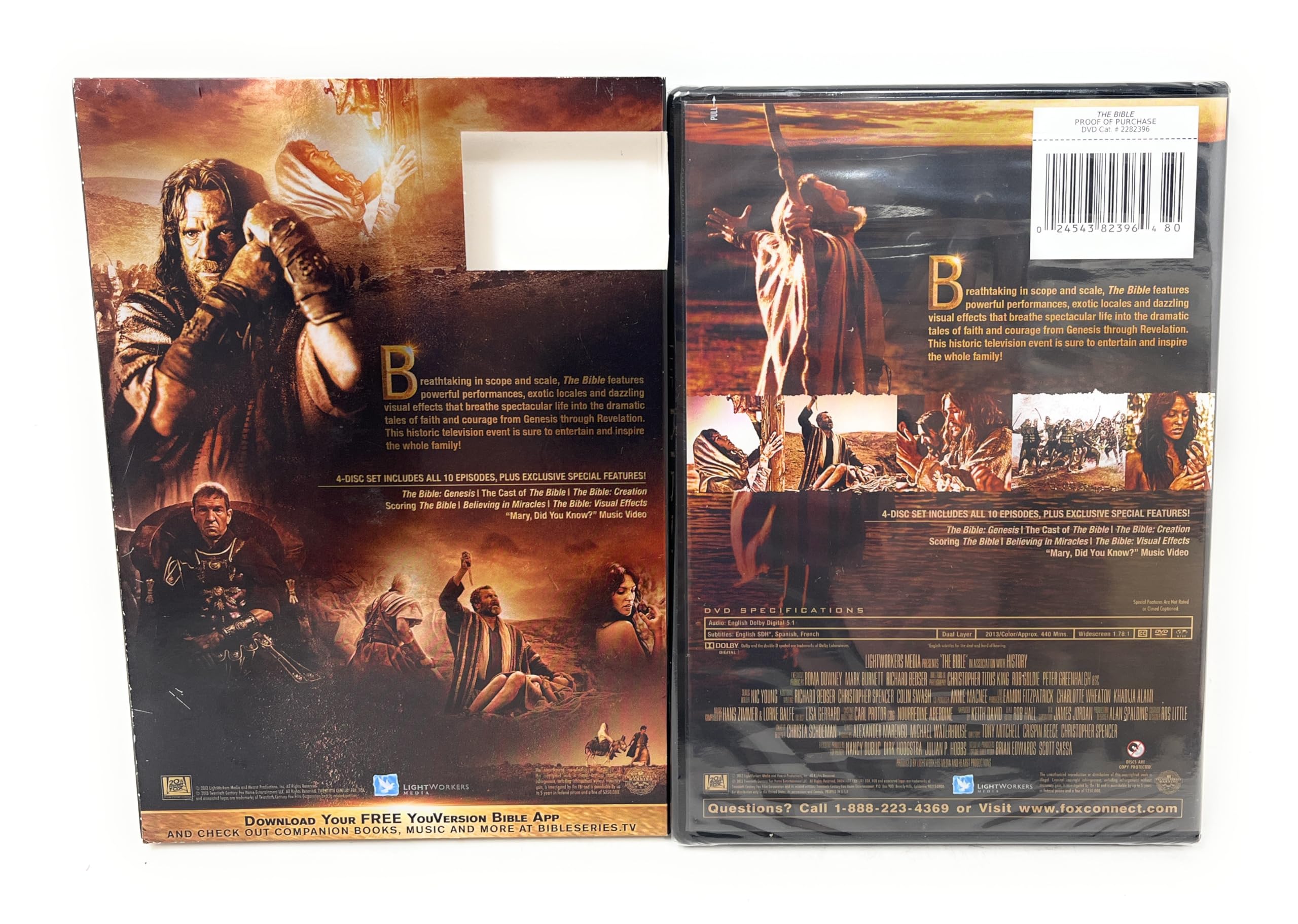 The Bible: The Epic Miniseries used book depot