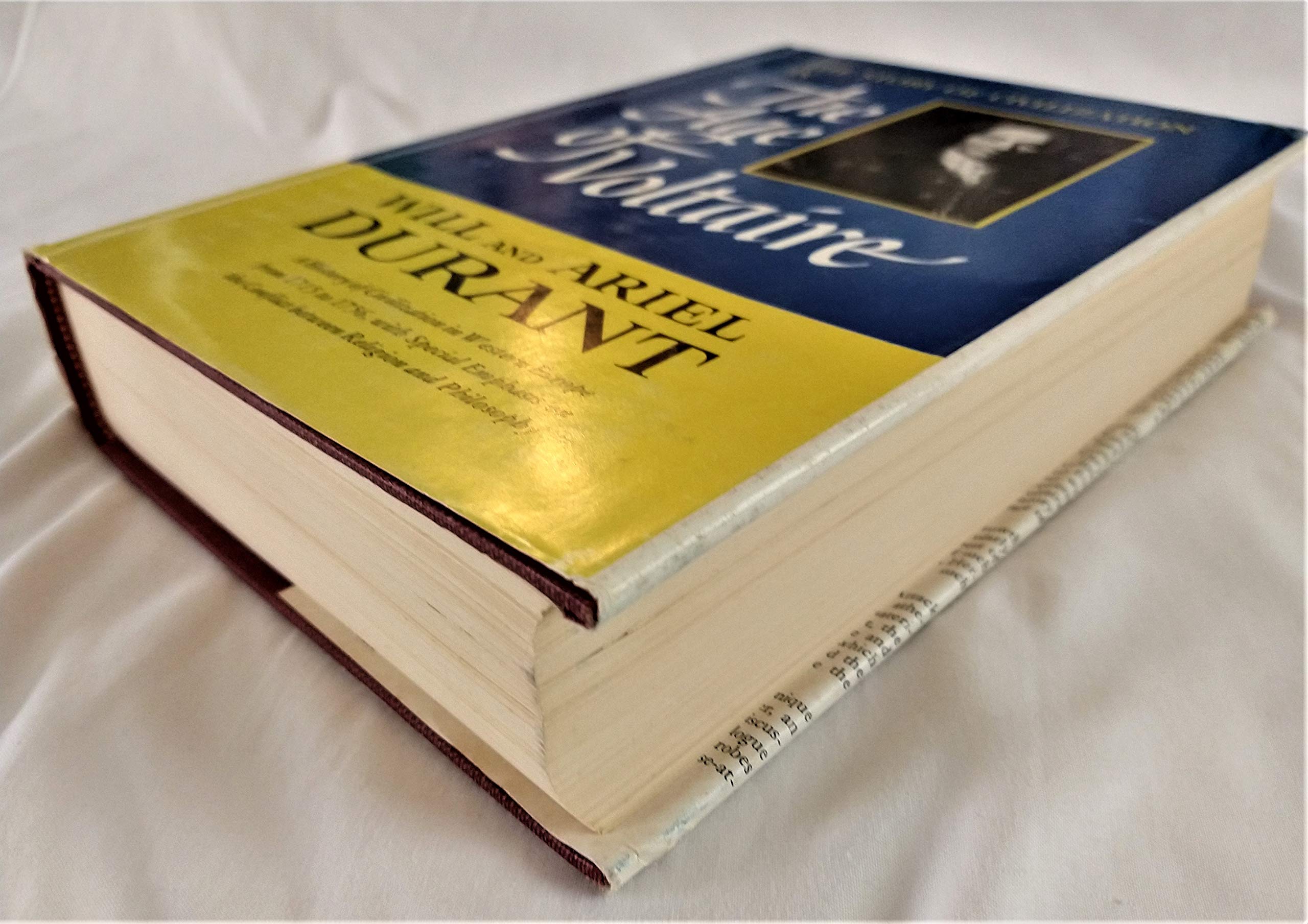 The Age of Voltaire: The Story of Civilization IX used book depot
