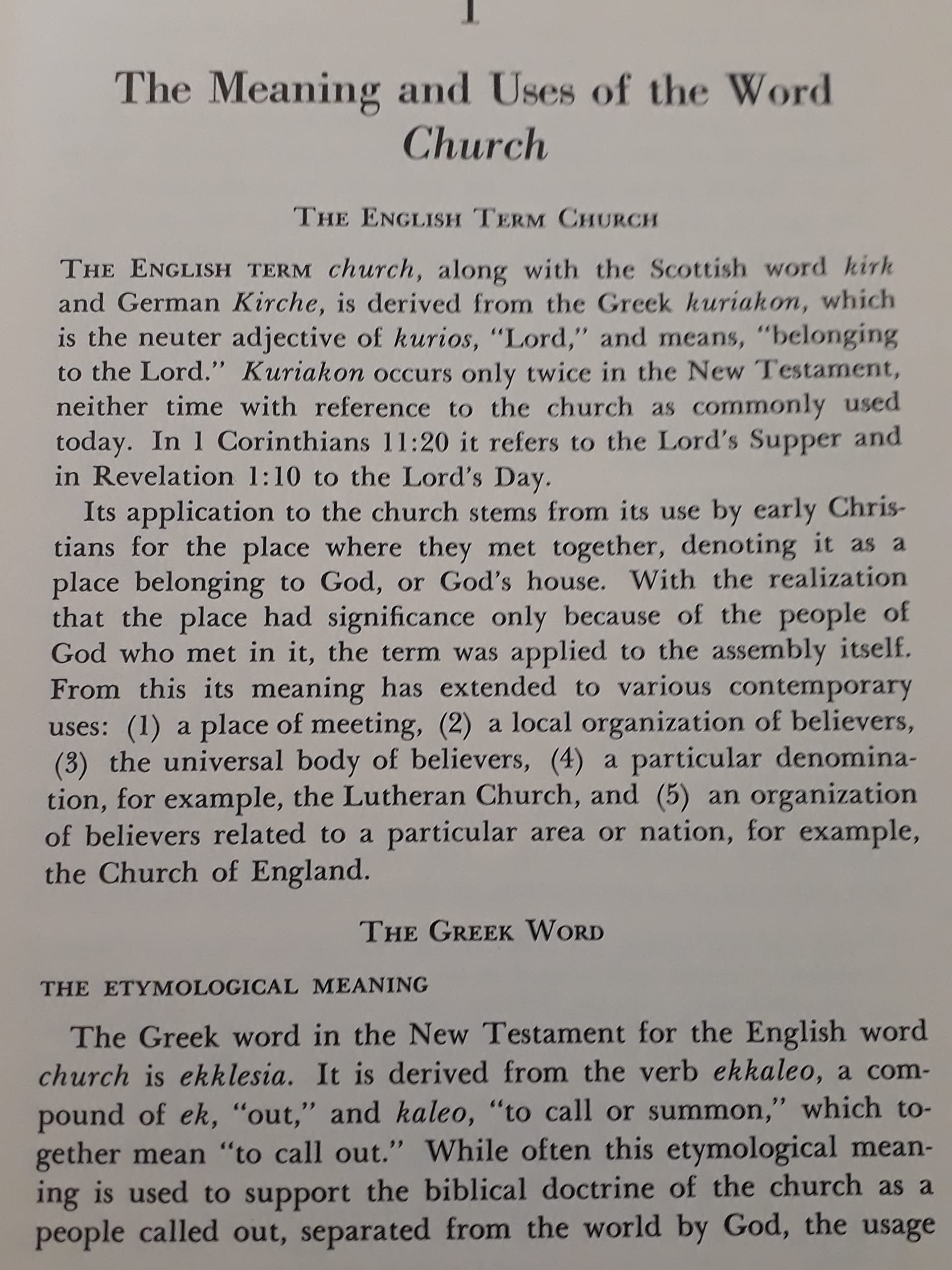 The Church in God's program used book depot