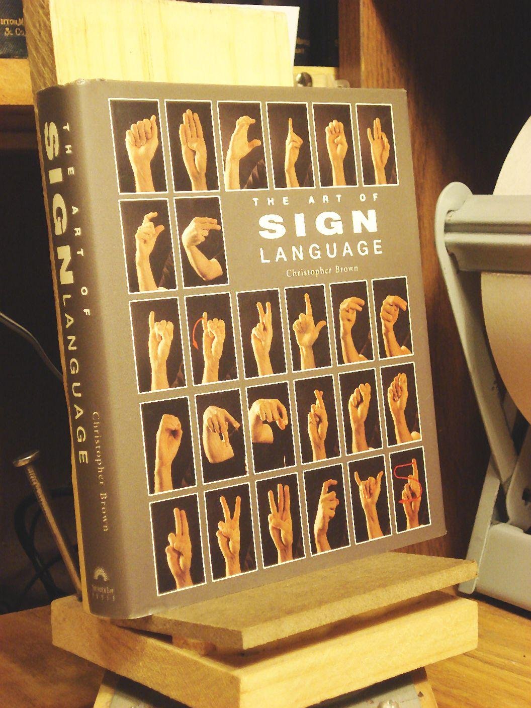 The Art of Sign Language (Pocket Guide Series) used book depot