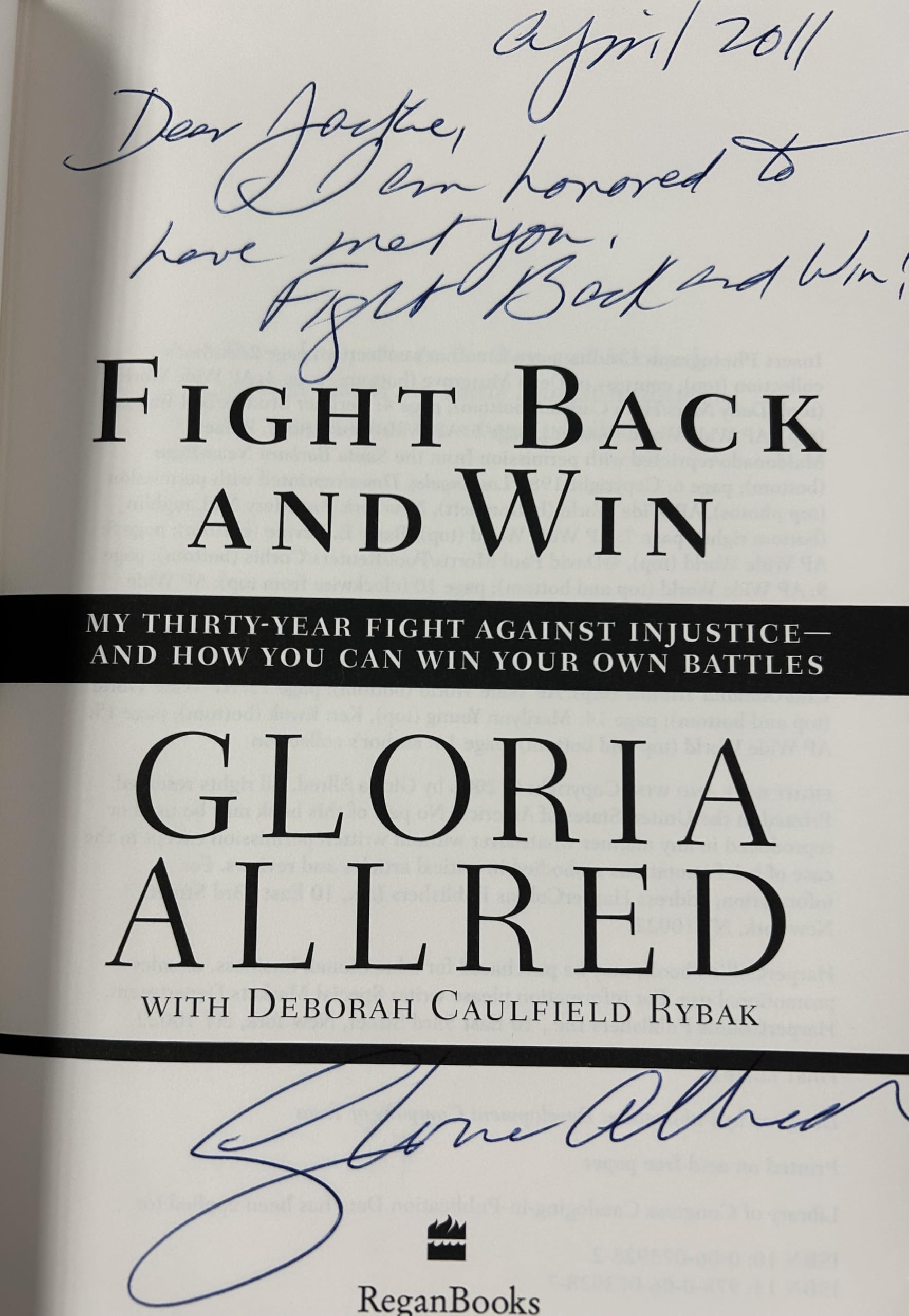 Fight Back and Win: My Thirty-year Fight Against Injustice--and How You Can Win Your Own Battles used book depot
