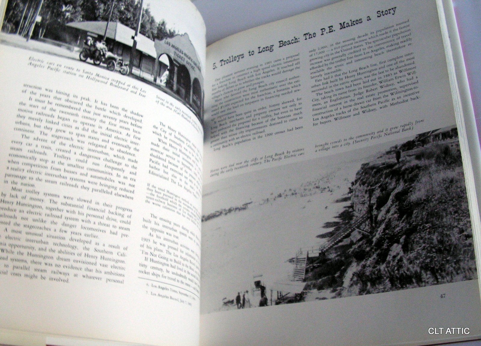 Ride the Big Red Cars: The Pacific Electric Story used book depot