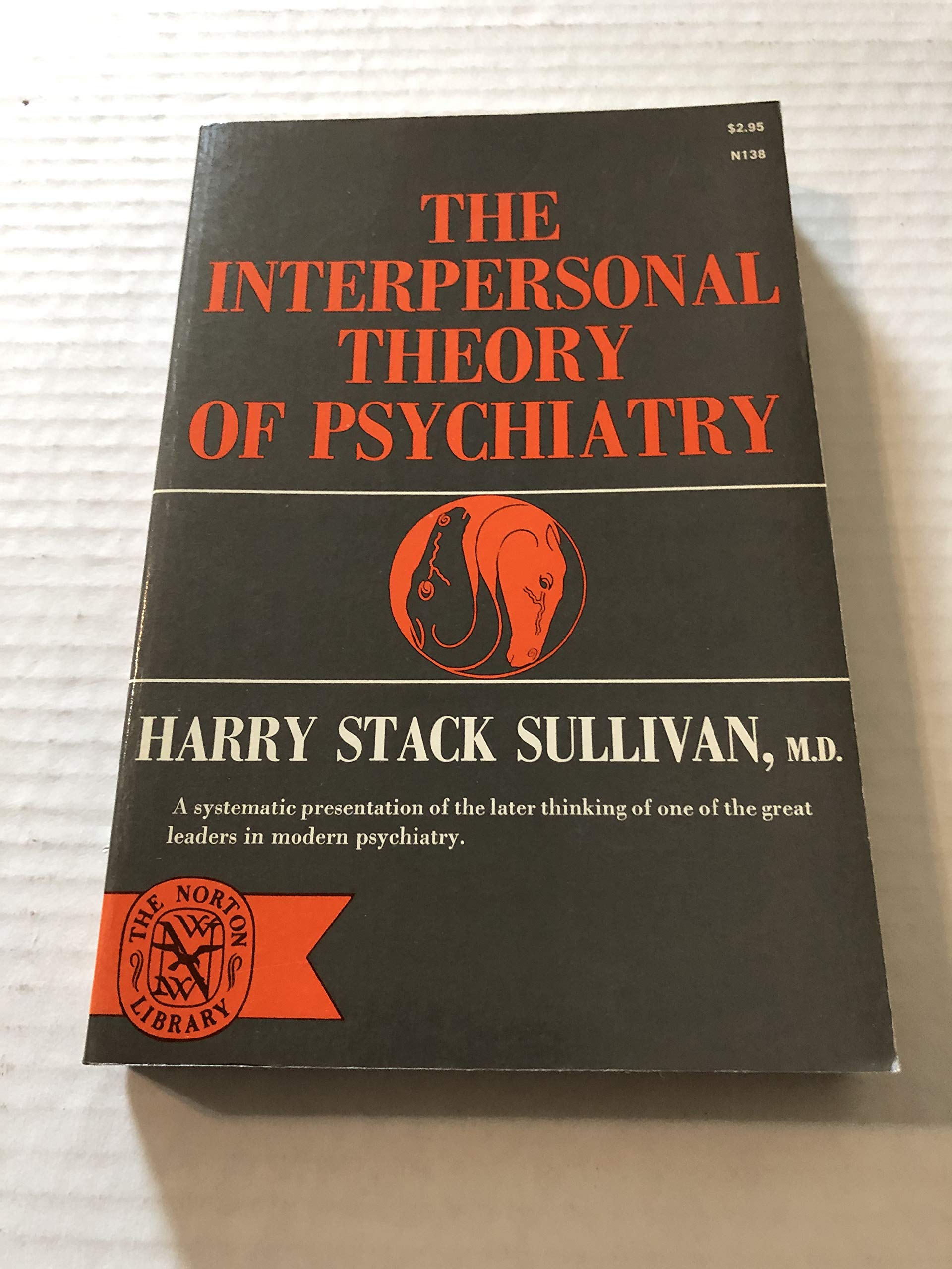 The interpersonal theory of psychiatry used book depot