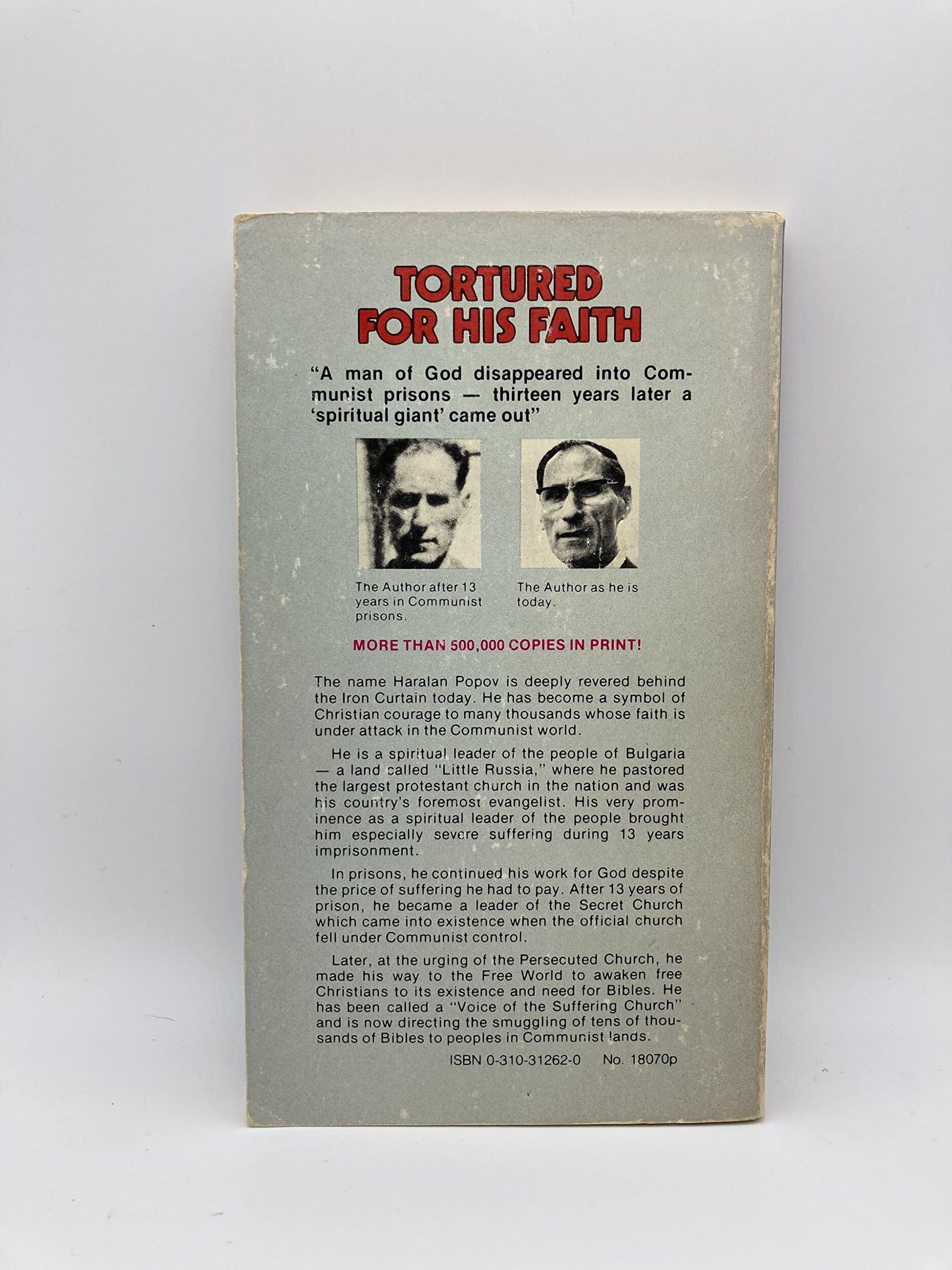 Tortured for His Faith: An Epic of Christian Courage and Heroism in Our Day used book depot
