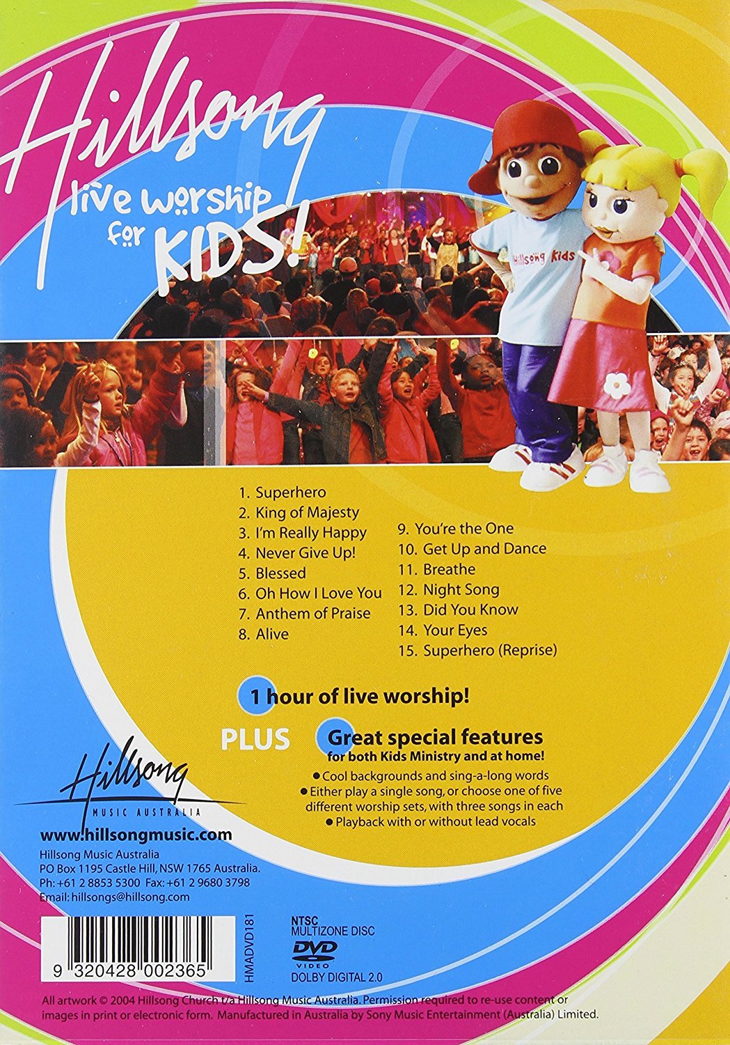 Jesus Is My Superhero - Hillsong Kids - DVD used book depot