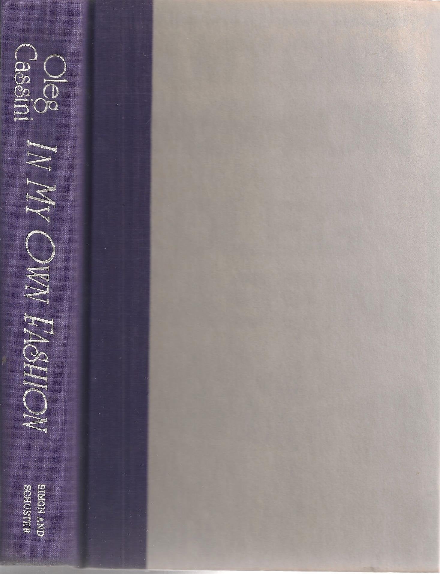 In My Own Fashion: An Autobiography used book depot