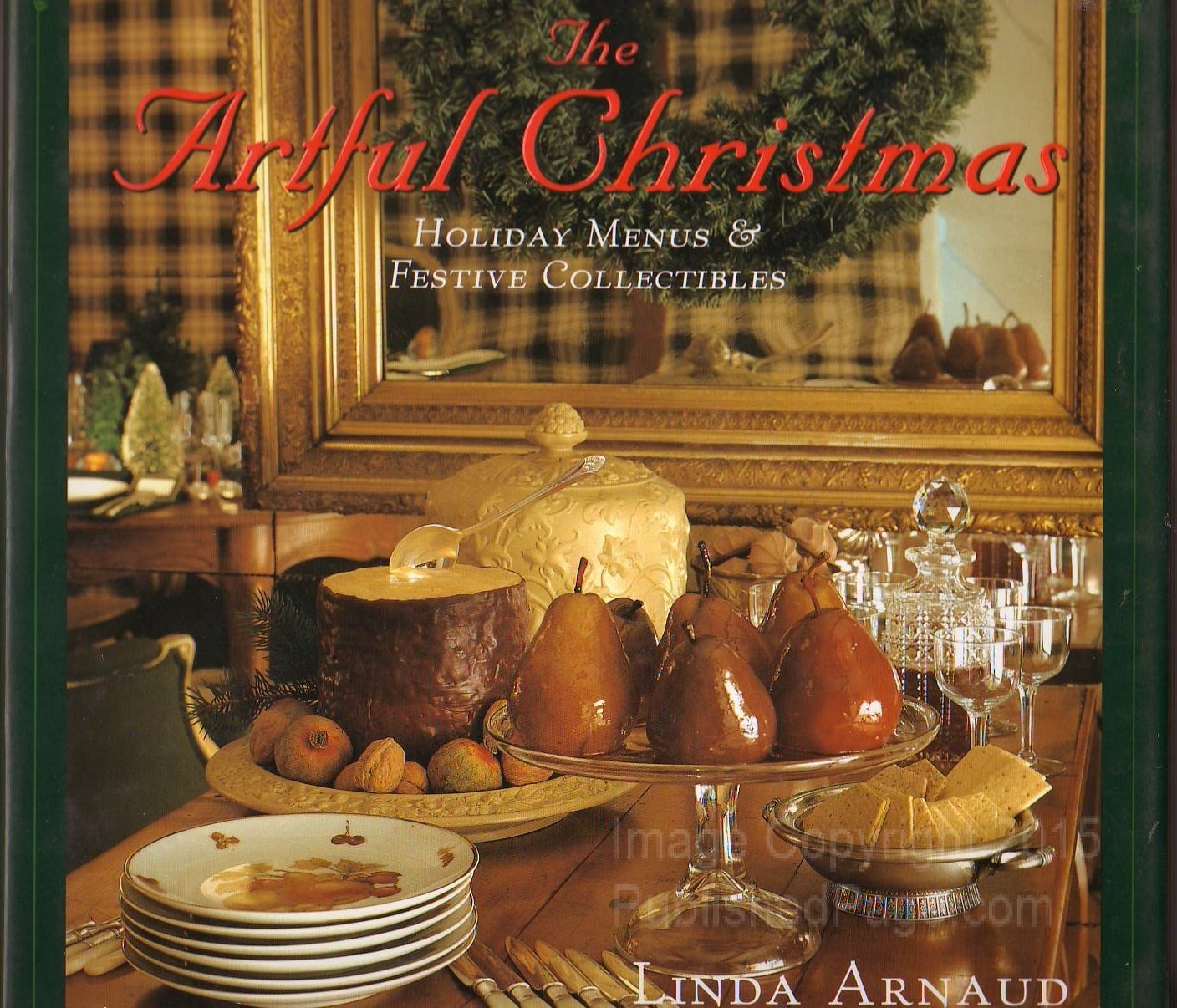 The Artful Christmas: Holiday Menus and Festive Collectibles used book depot