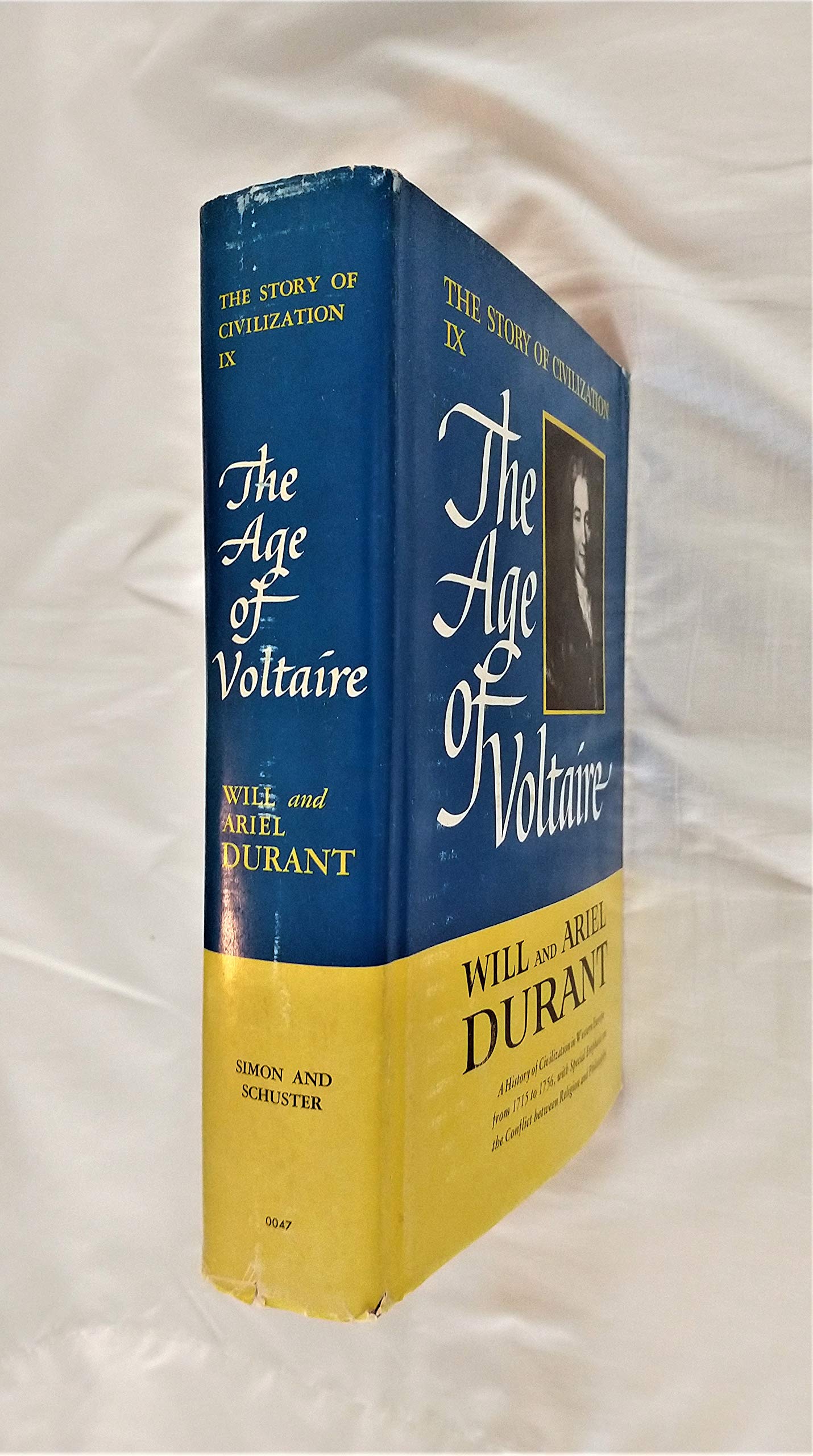 The Age of Voltaire: The Story of Civilization IX used book depot