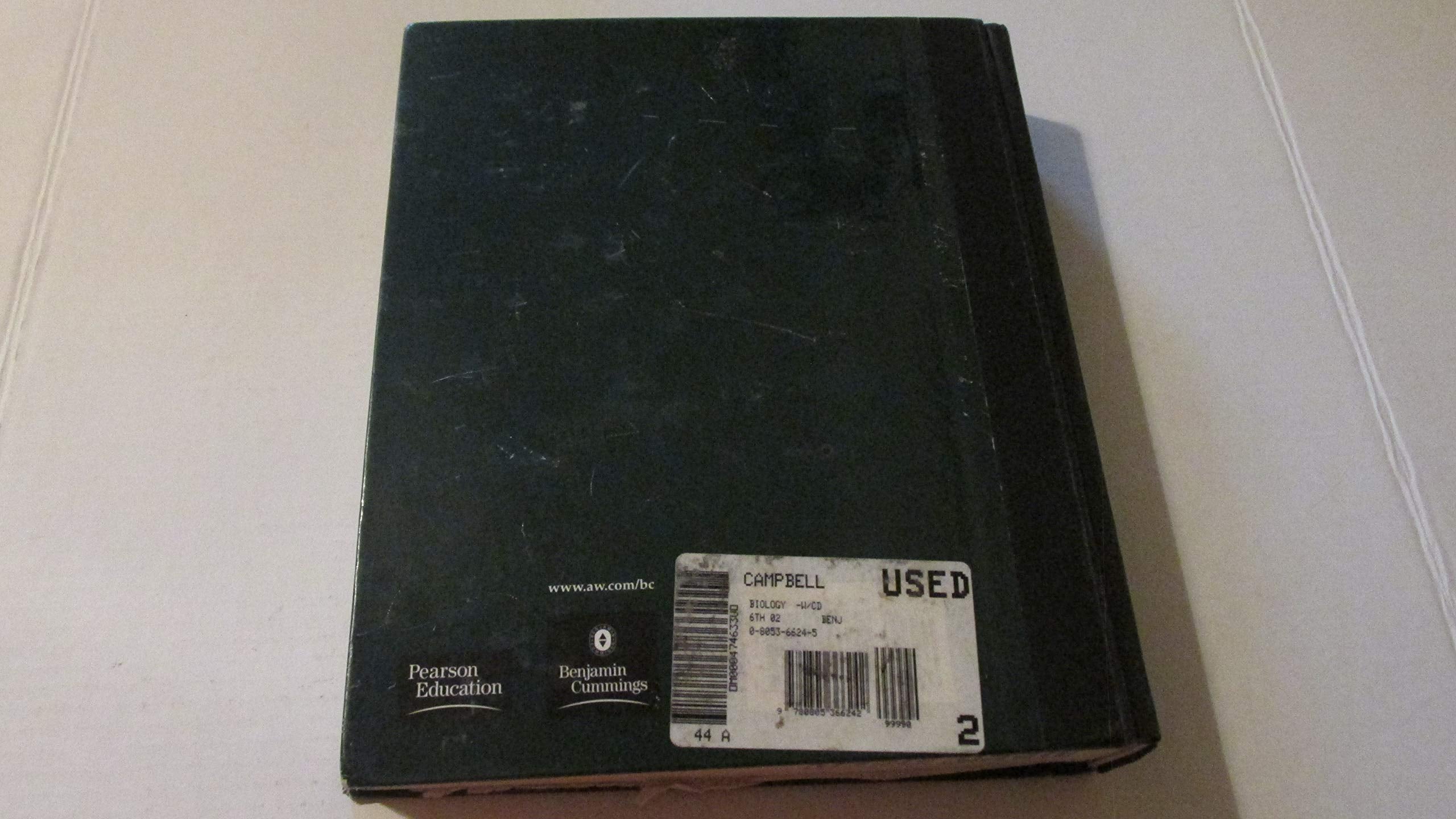 Biology, 6th Edition used book depot