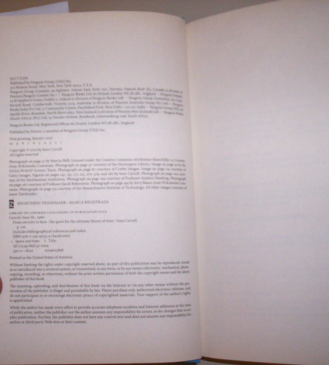 From Eternity to Here: The Quest for the Ultimate Theory of Time