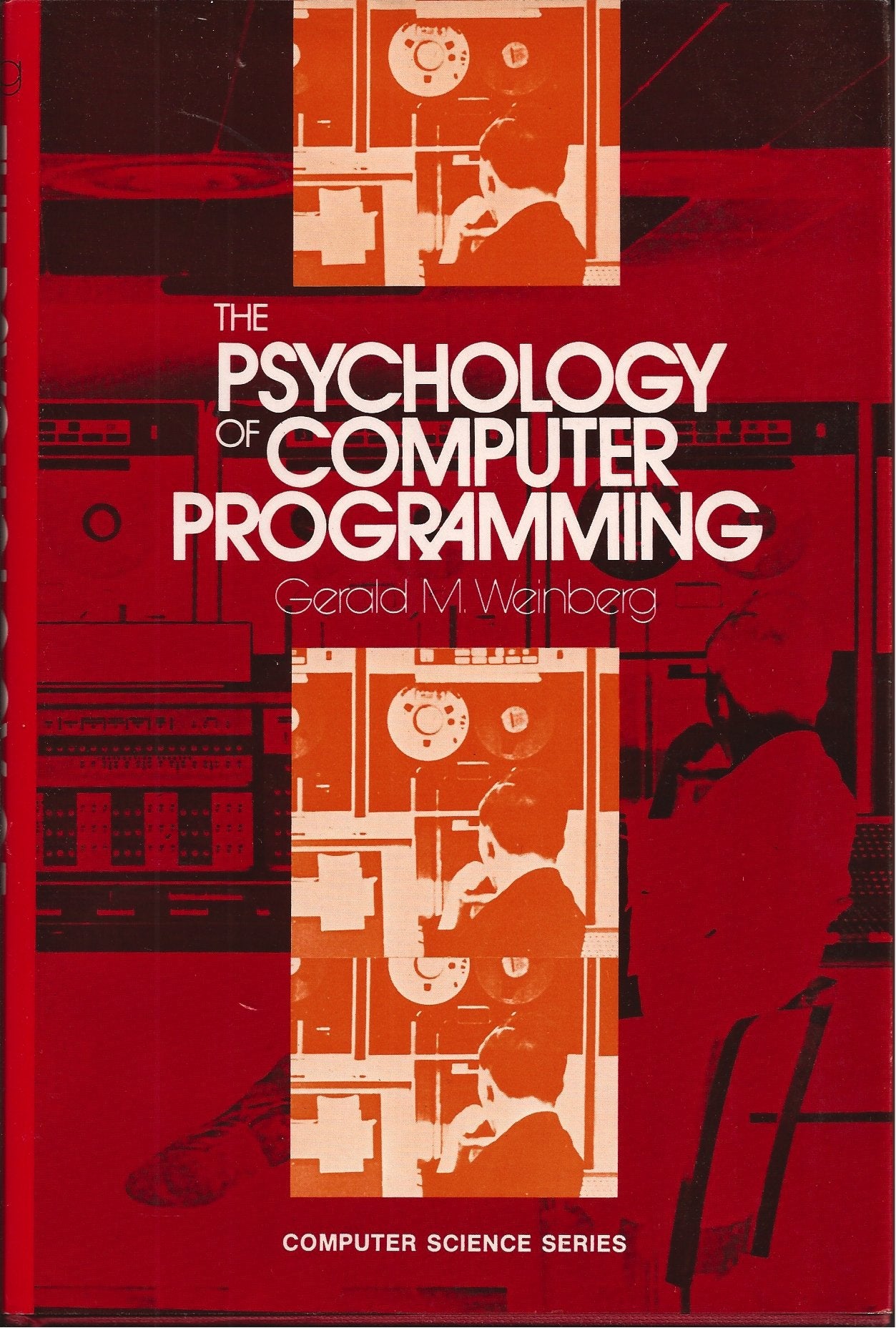 Psychology of Computer Programming used book depot