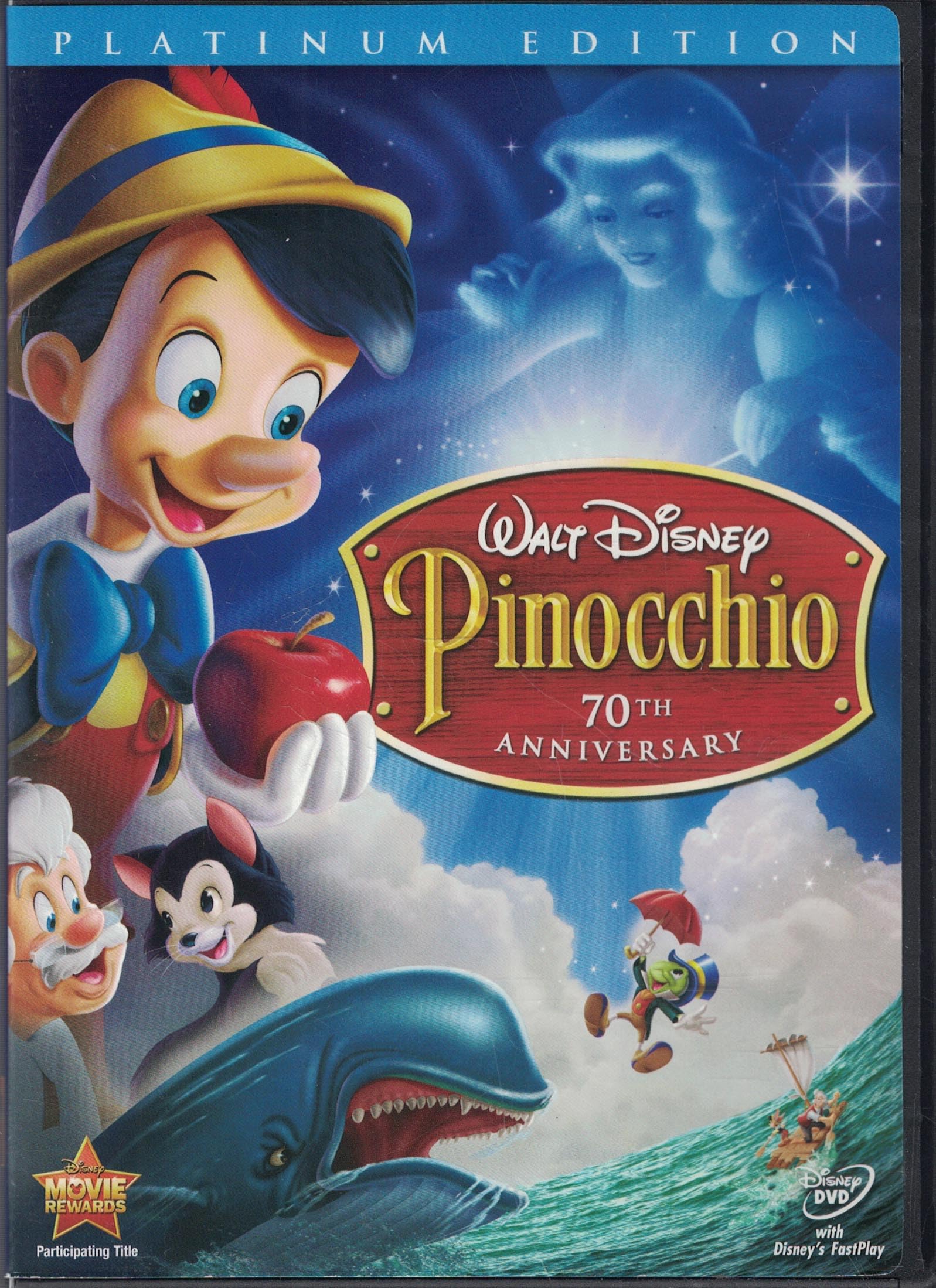 Pinocchio (Two-Disc 70th Anniversary Platinum Edition) used book depot