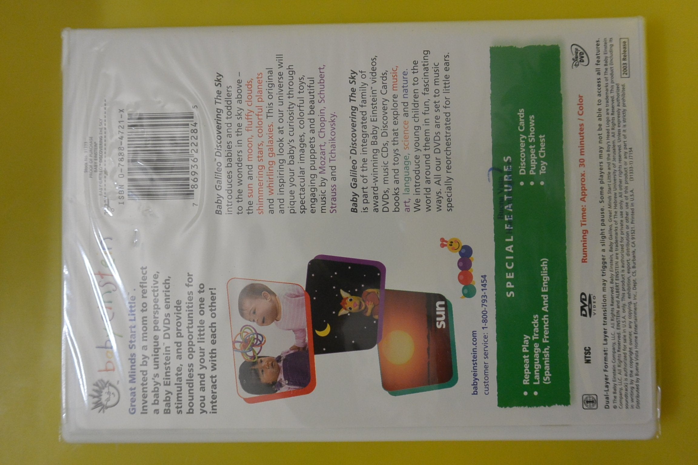Baby Einstein - Baby Galileo - Discovering the Sky [DVD] used book depot