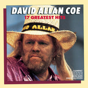 David Allan Coe - 17 Greatest Hits used book depot