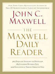 The Maxwell Daily Reader: 365 Days of Insight to Develop the Leader Within You and Influence Those Around You used book depot