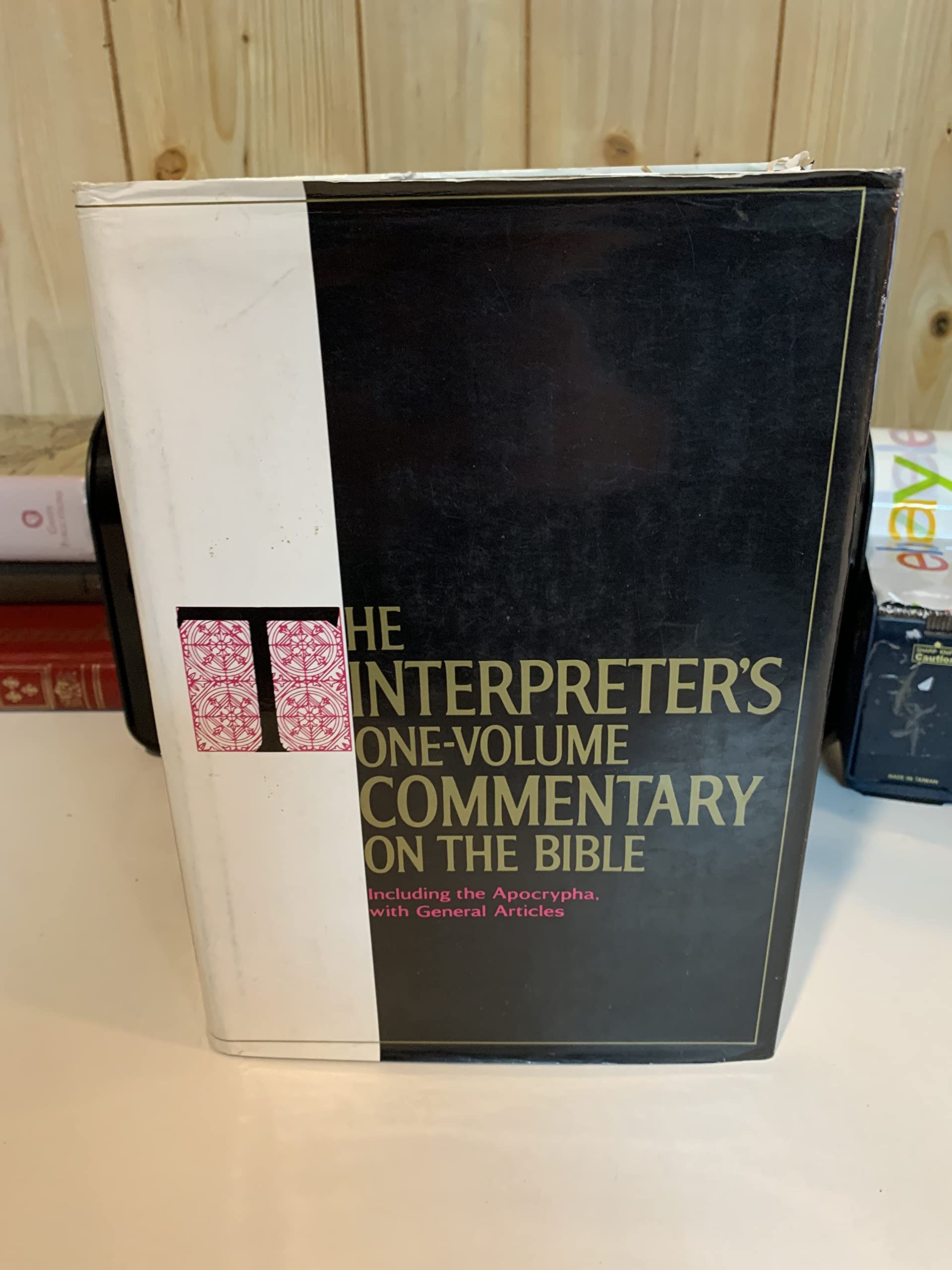 The Interpreter's One-Volume Commentary on the Bible used book depot