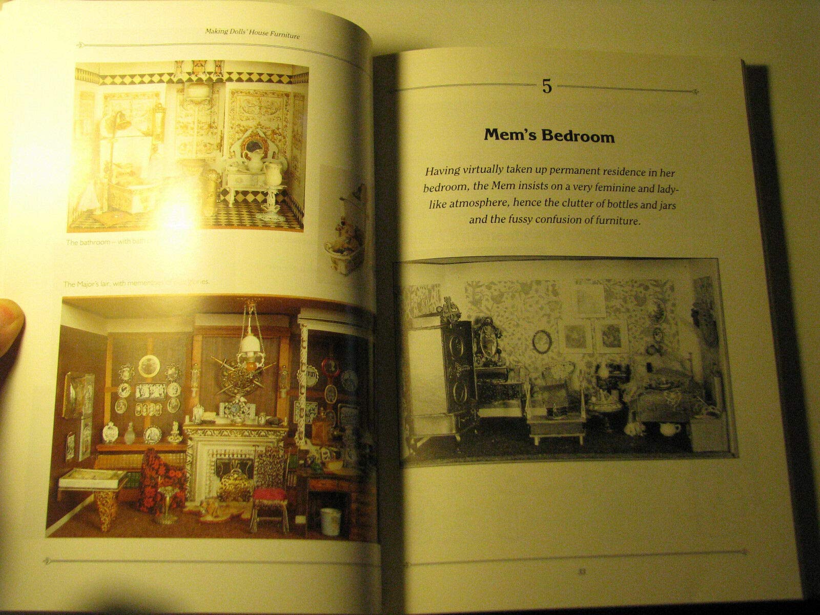 Making Dolls' House Furniture used book depot