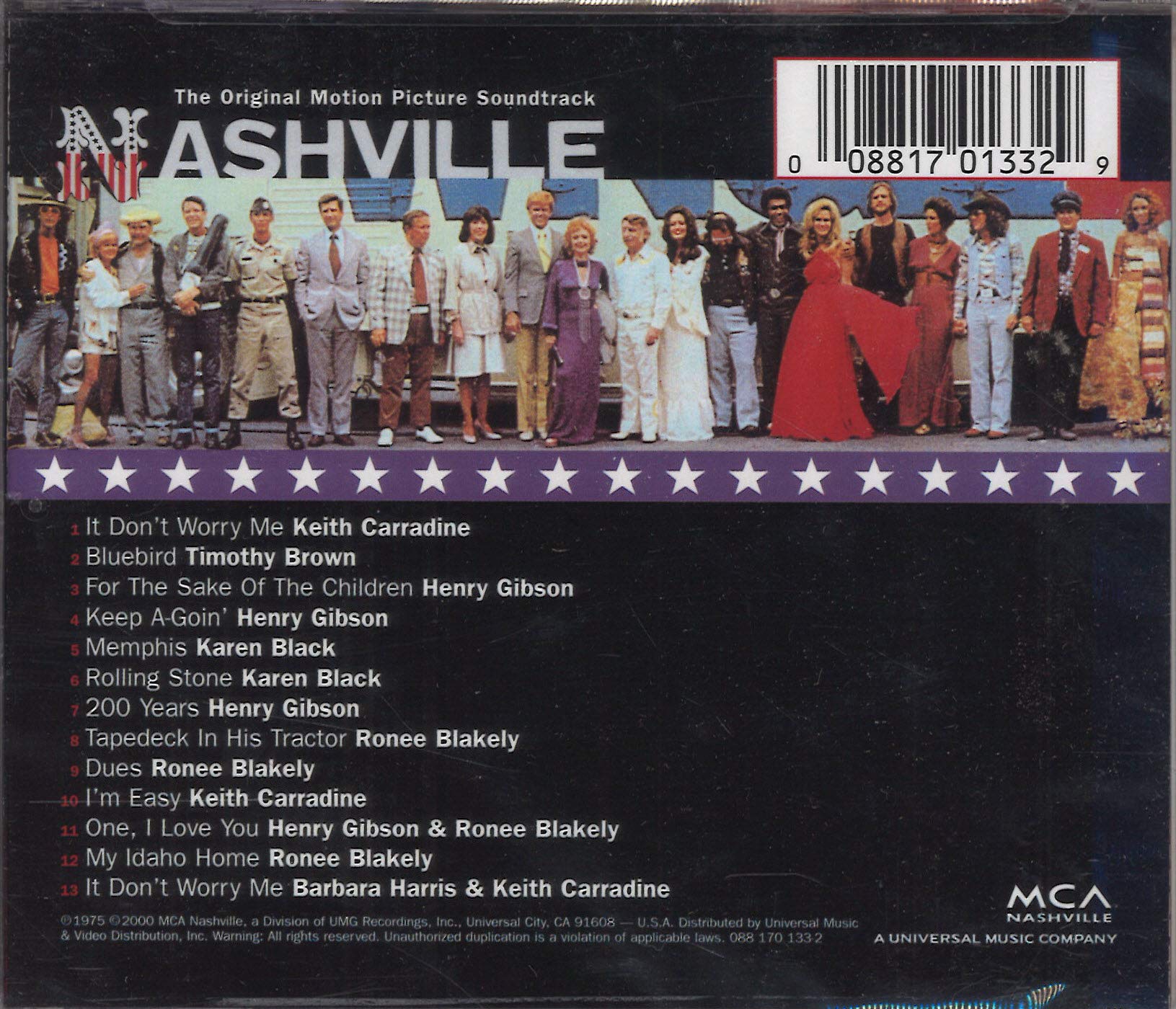Nashville: The Original Motion Picture Soundtrack used book depot