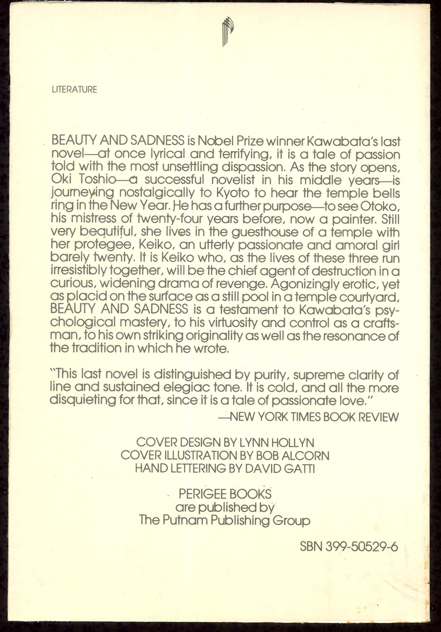 Beauty and Sadness used book depot