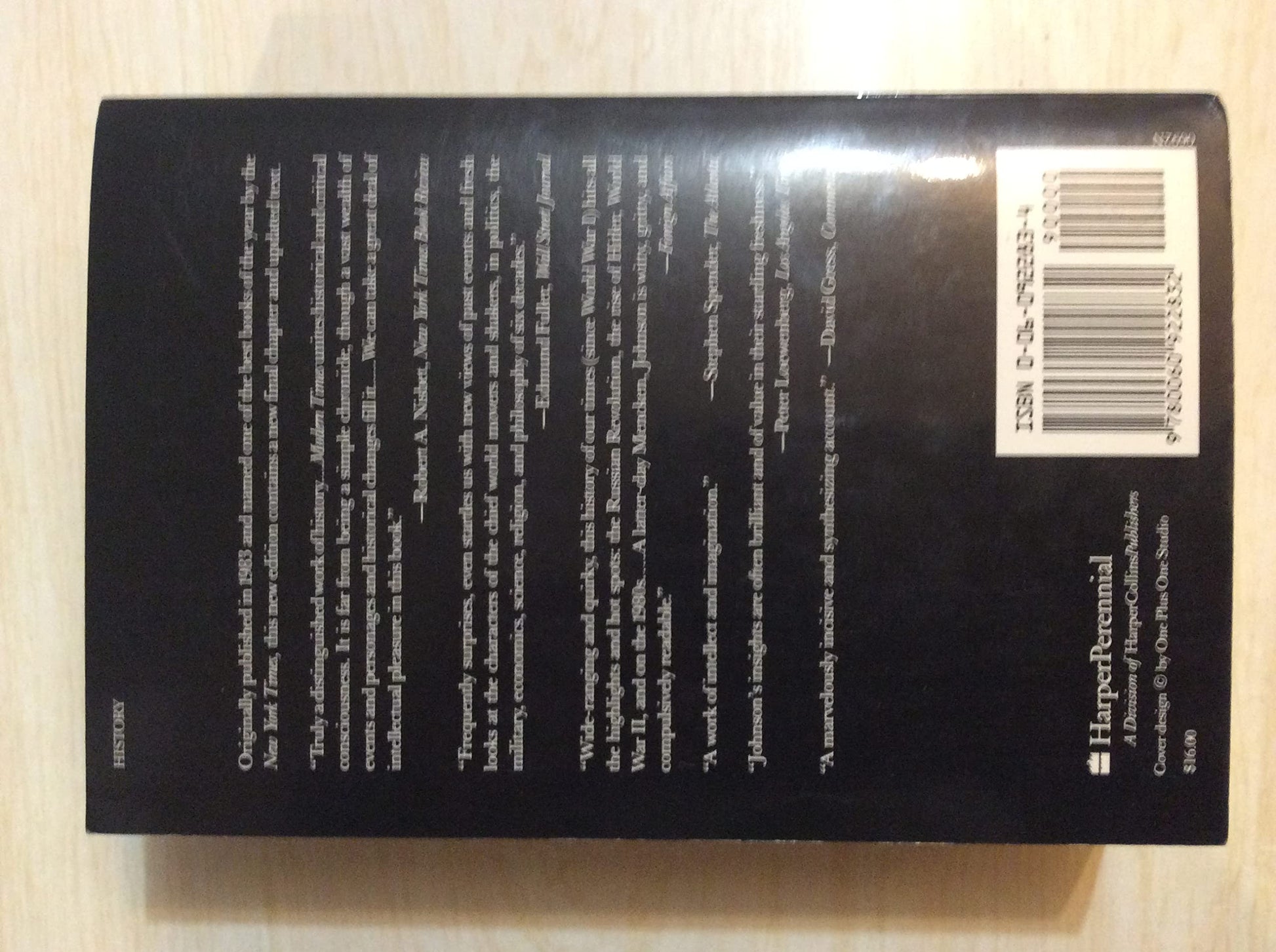 Modern Times: The World from the Twenties to the Nineties, Revised Edition used book depot