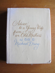 Advice to a Young Wife from an Old Mistress, used book depot