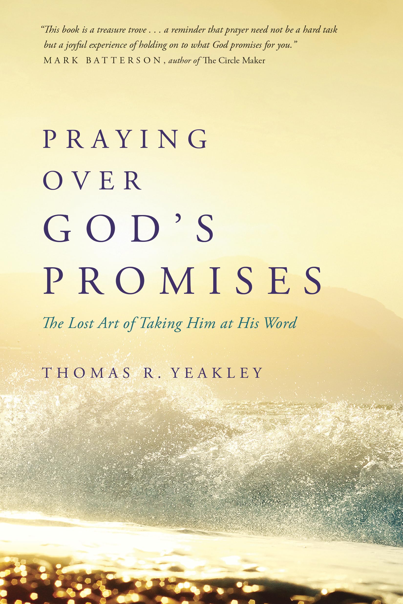Praying over God's Promises: The Lost Art of Taking Him at His Word used book depot