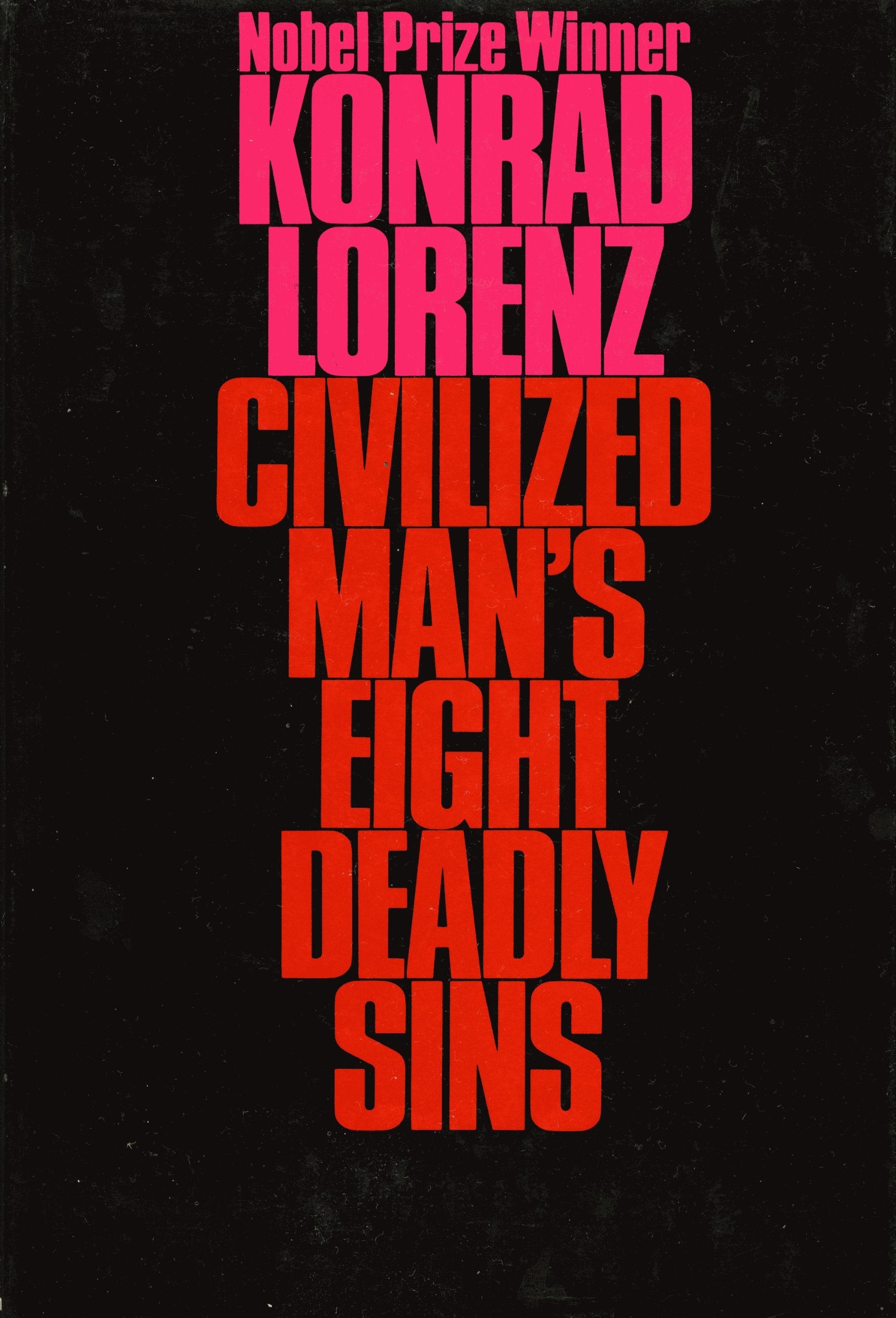 Civilized Man's Eight Deadly Sins used book depot