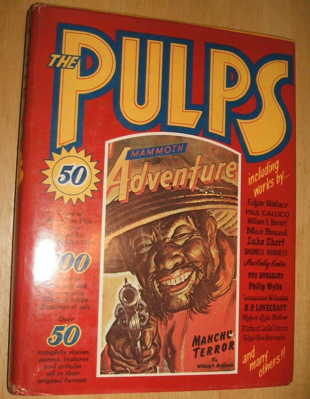 The Pulps: Fifty Years of American Pop Culture used book depot