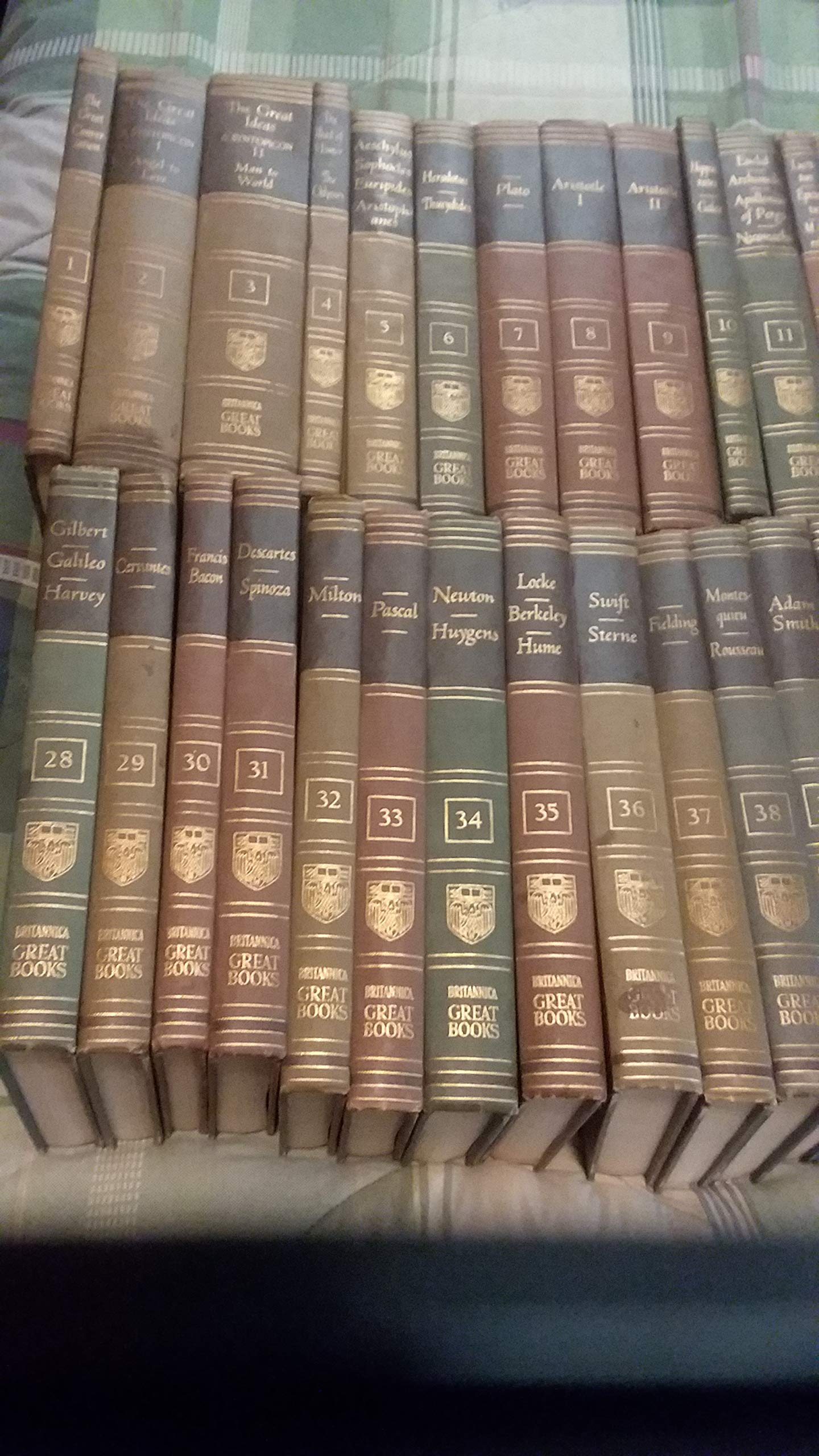 Great Books of the Western World (60 Volume Set) [Hardcover] [Jan 01, 1990] Robert Maynard Hutchins used book depot
